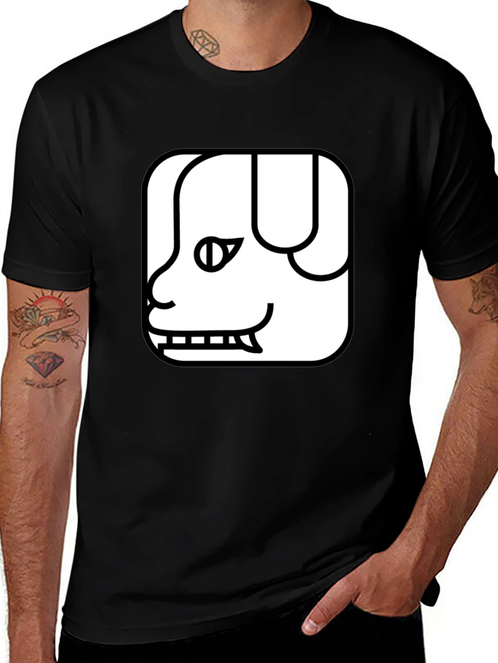 Dog Graphic Tee - Cool Canine Style