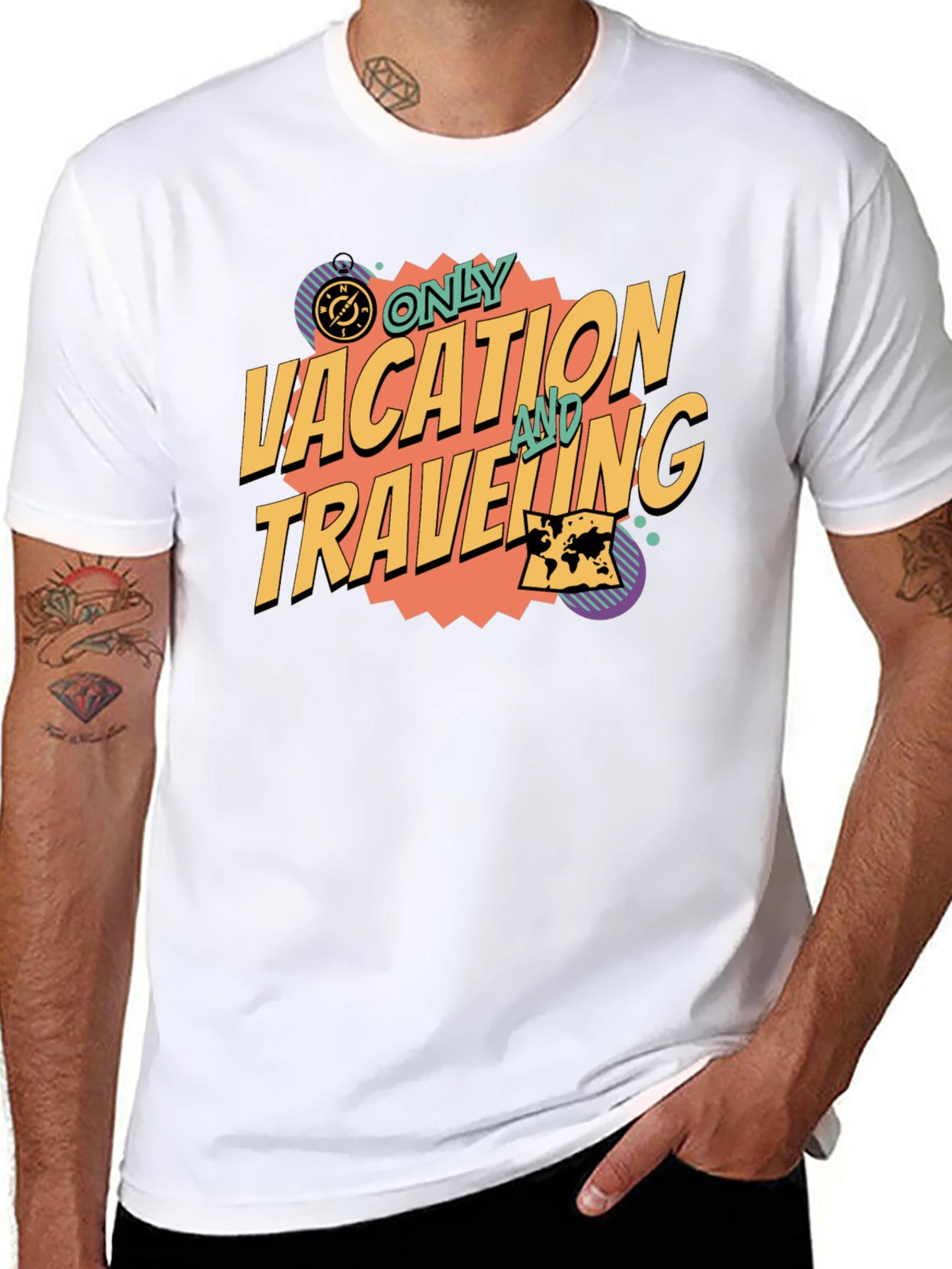 Vacation & Traveling Graphic Tee