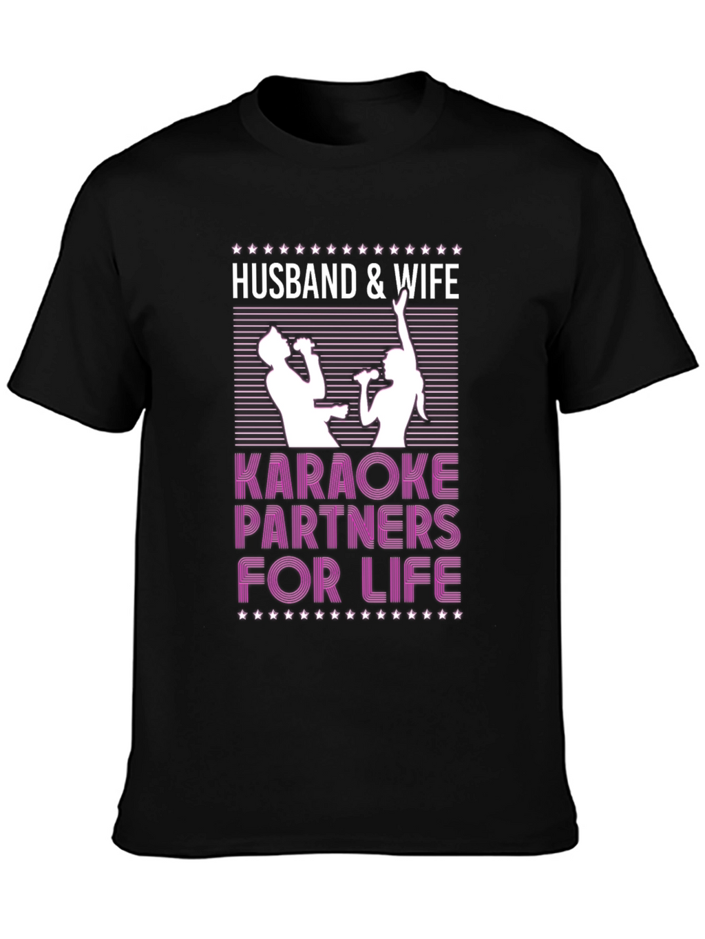 Husband & Wife Karaoke Partners T-Shirt