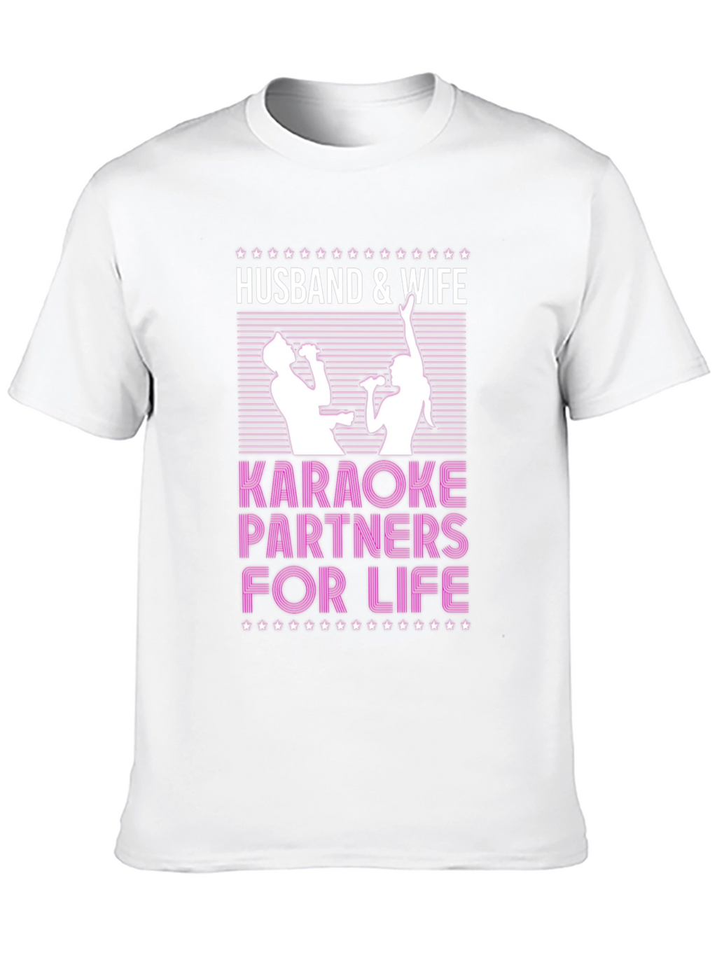 Husband & Wife Karaoke Partners T-Shirt