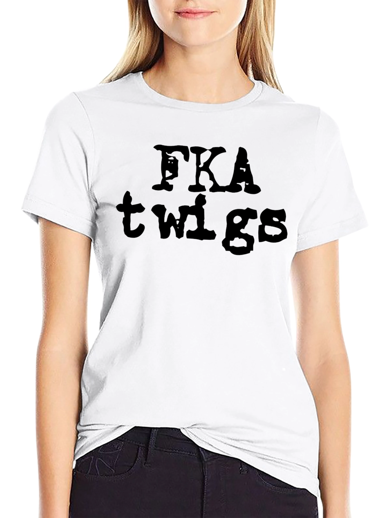 FKA Twigs Graphic Black T-Shirt