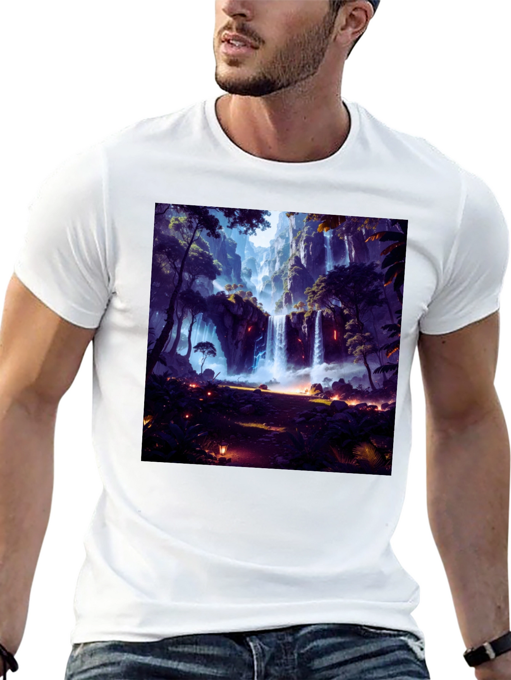 Enchanted Falls Graphic Tee - Natures Mystique