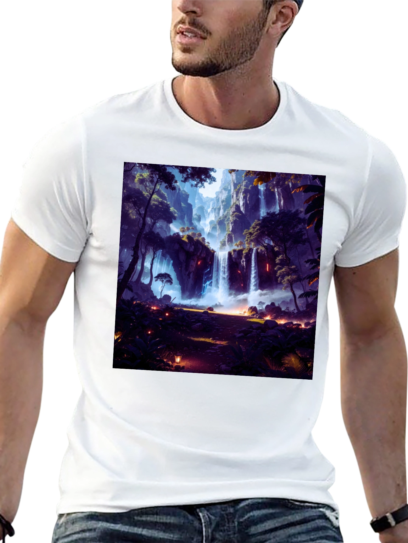 Enchanted Falls Graphic Tee - Natures Mystique