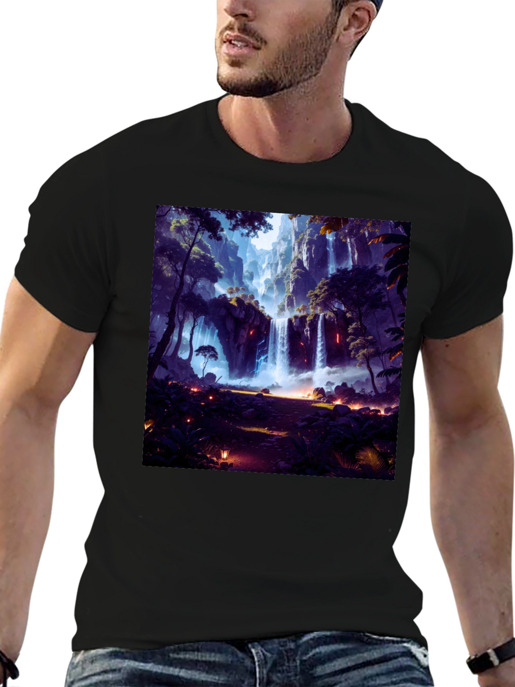 Enchanted Falls Graphic Tee - Natures Mystique