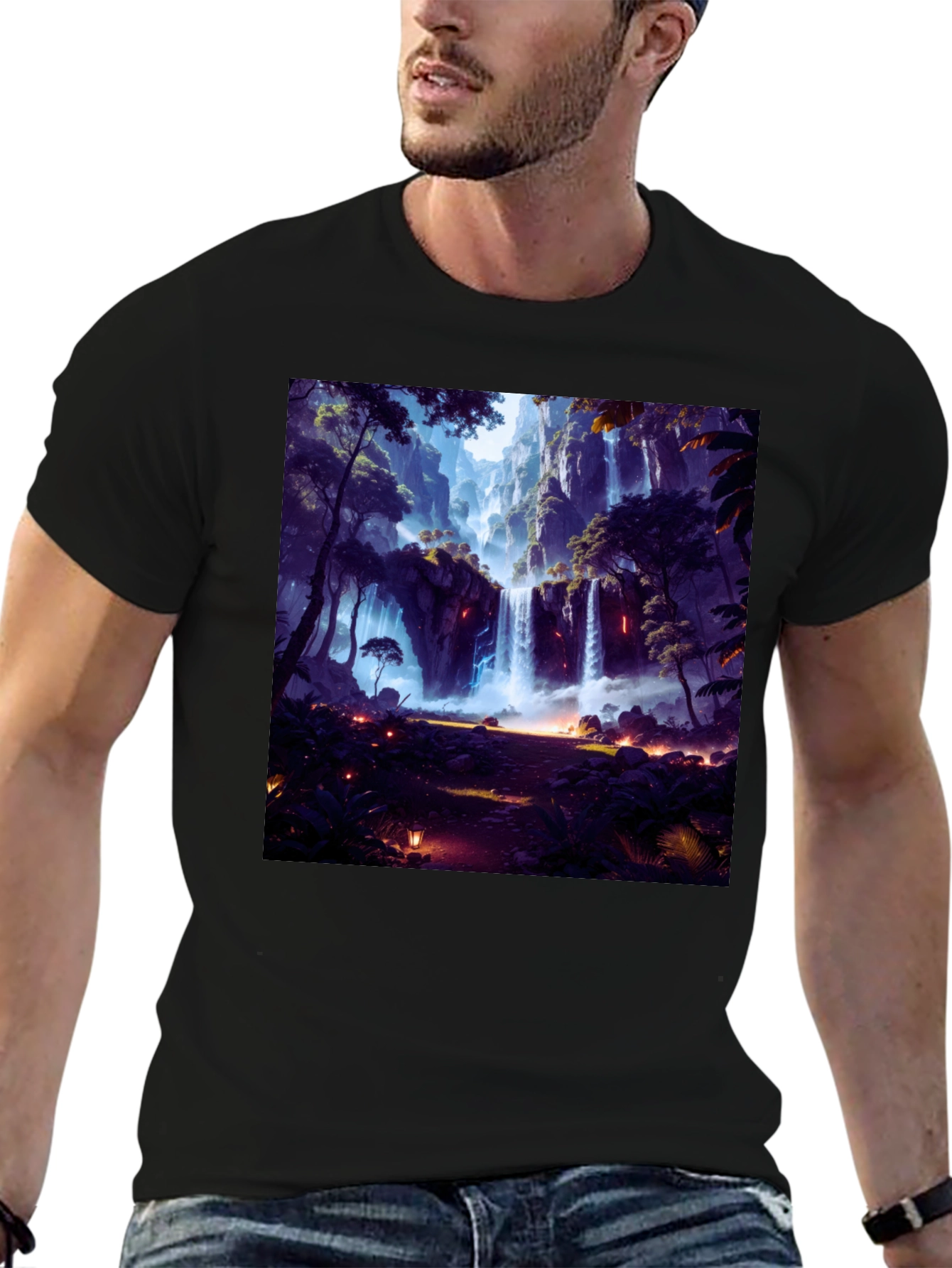 Enchanted Falls Graphic Tee - Natures Mystique