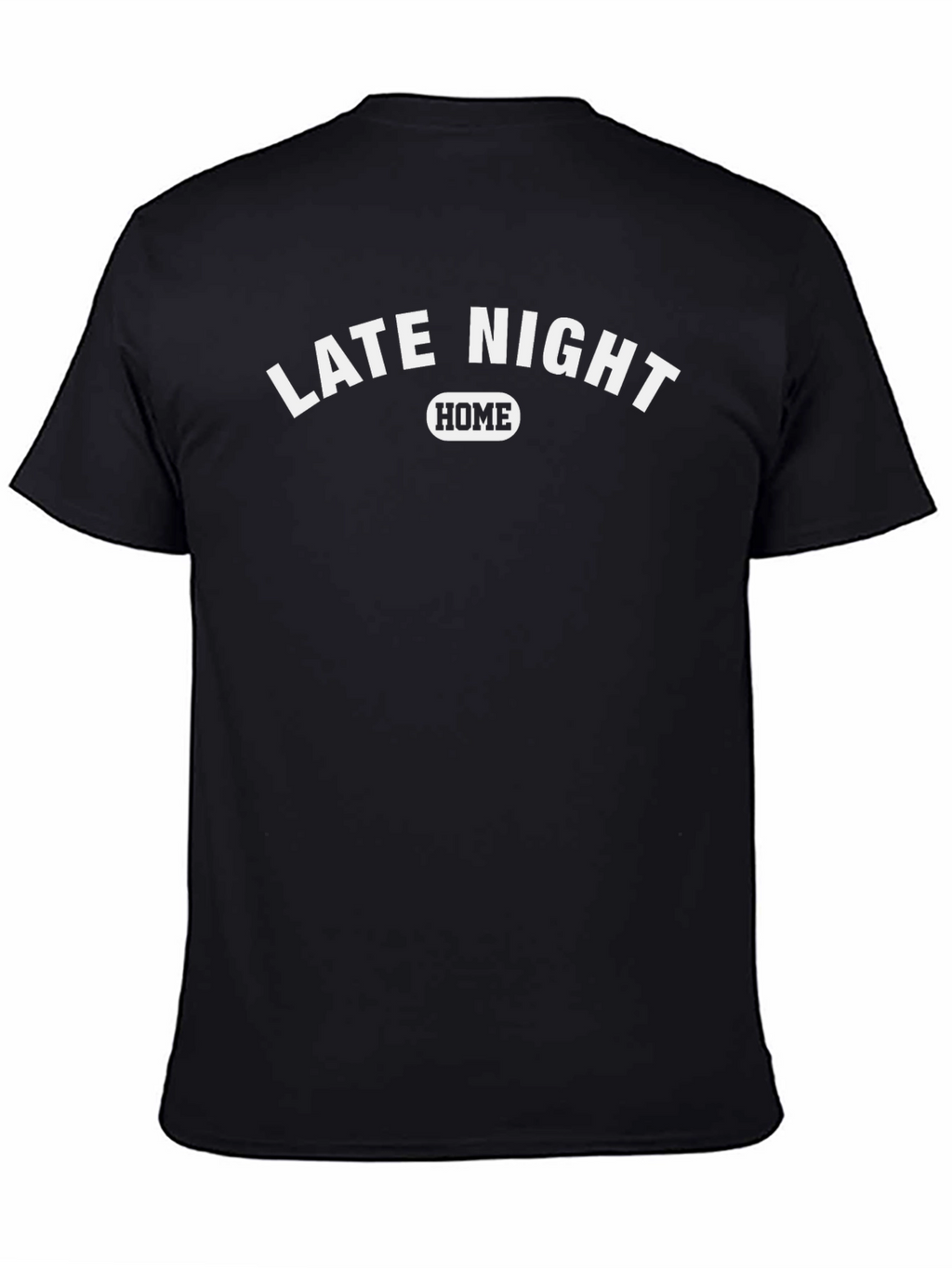 Late Night Home Graphic T-Shirt - Casual Wear