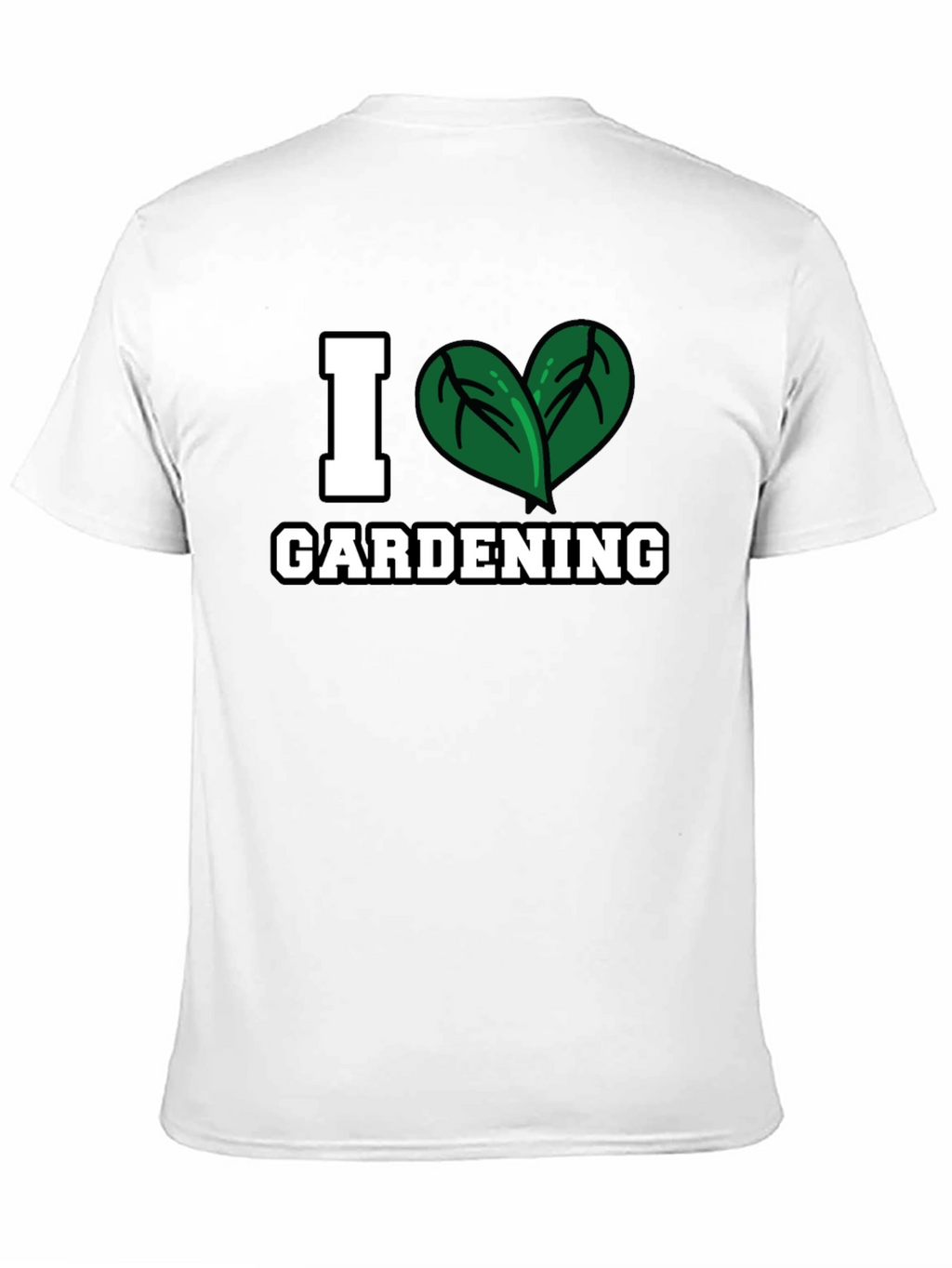 I Heart Gardening T-Shirt - Black