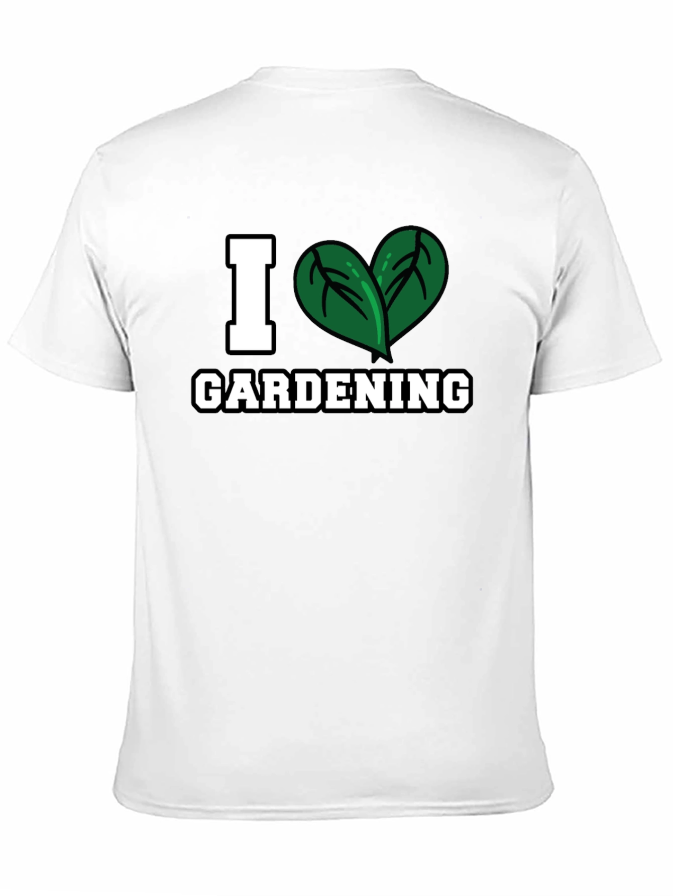 I Heart Gardening T-Shirt - Black