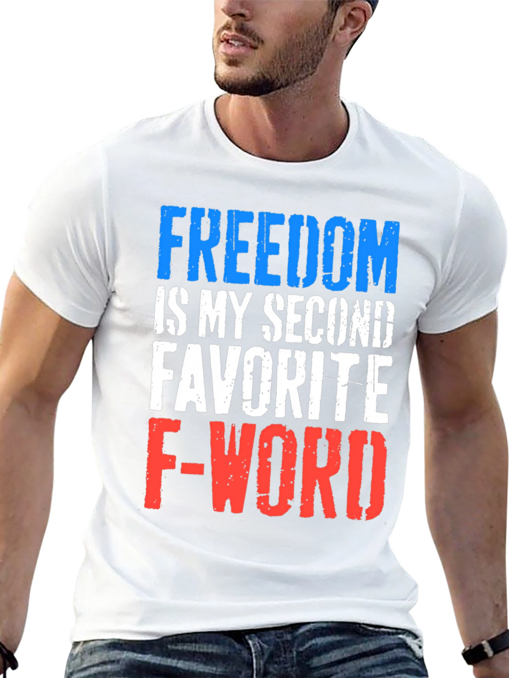 Freedom Funny Graphic Tee