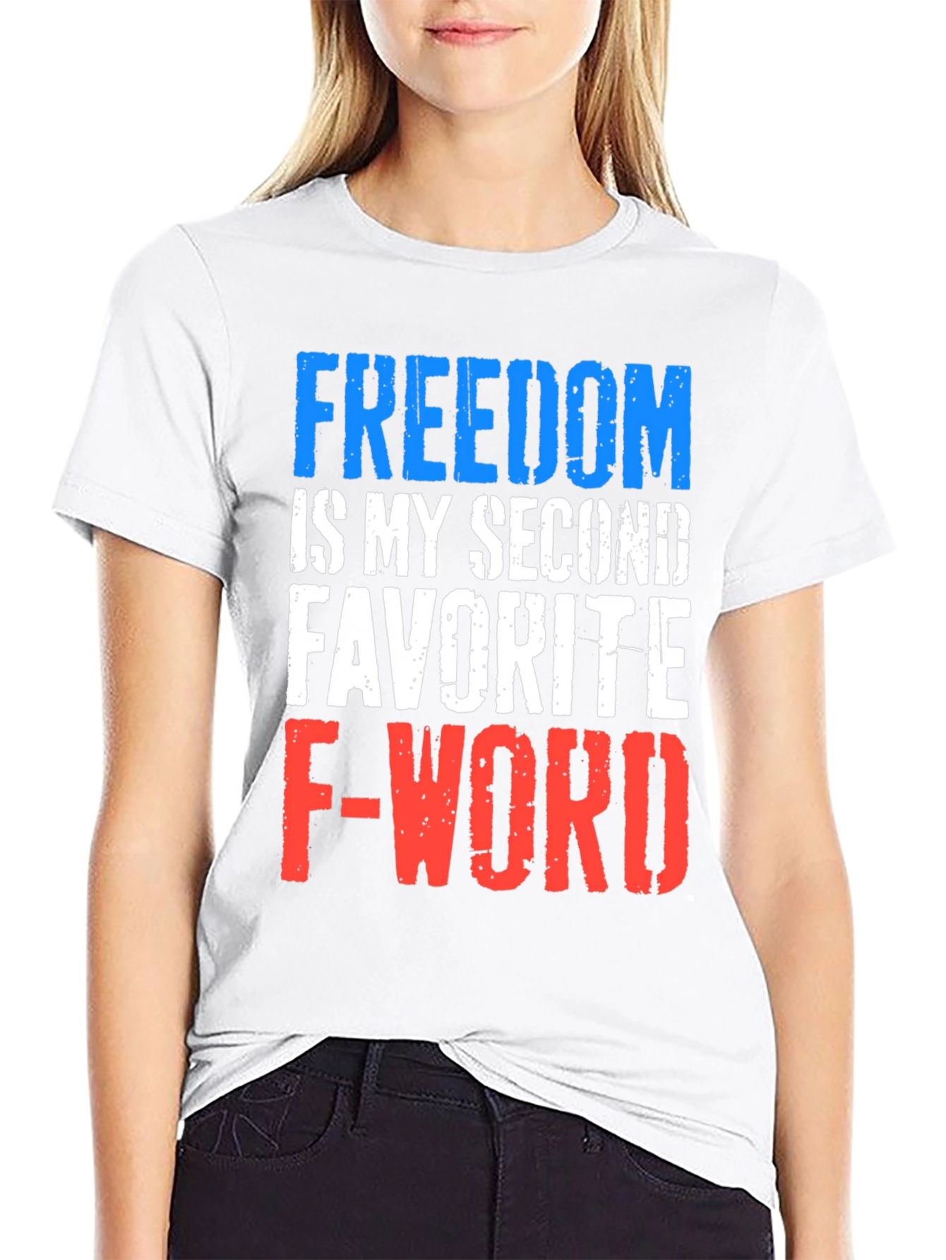 Freedom Funny Graphic Tee