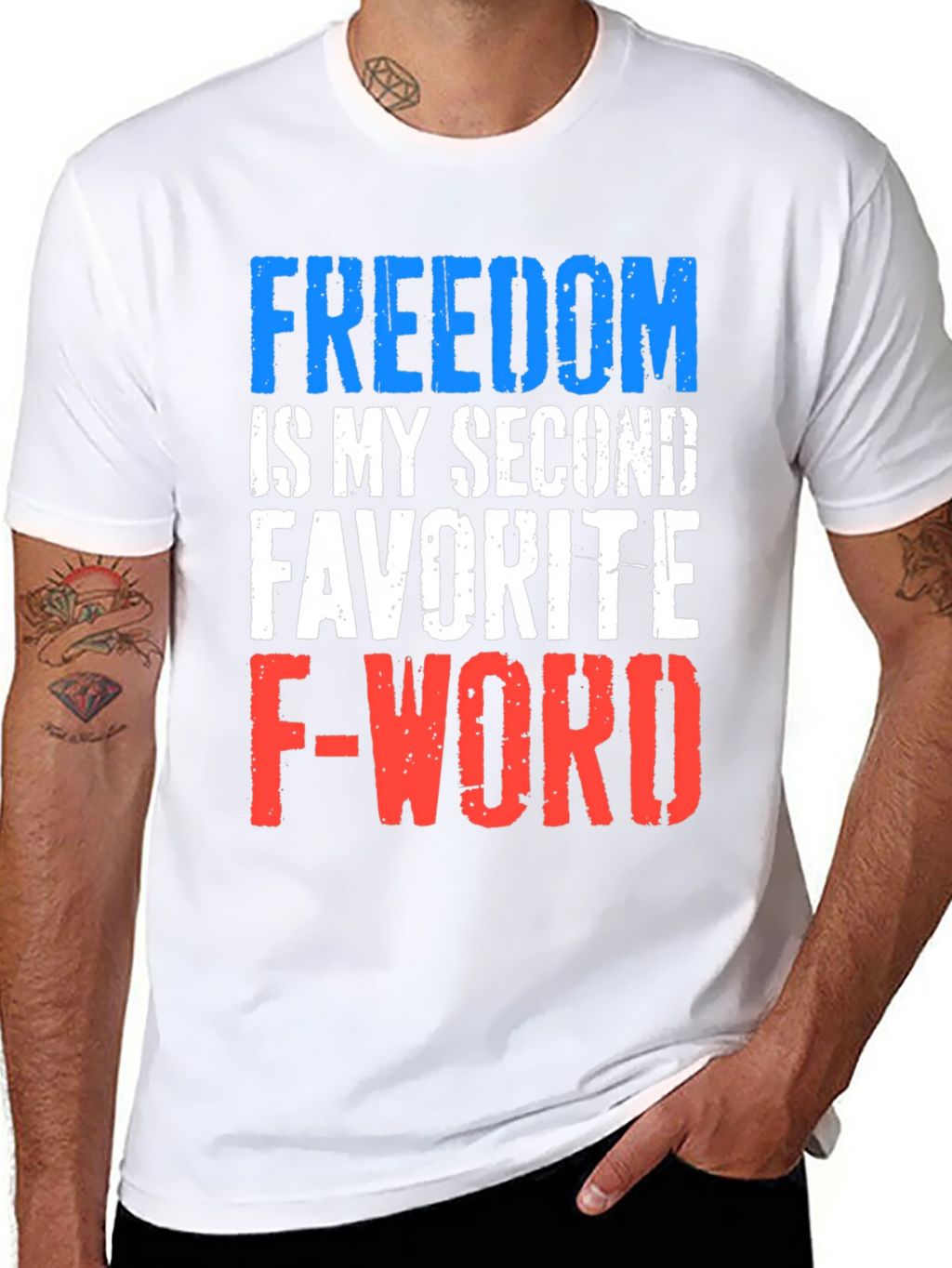 Freedom Funny Graphic Tee