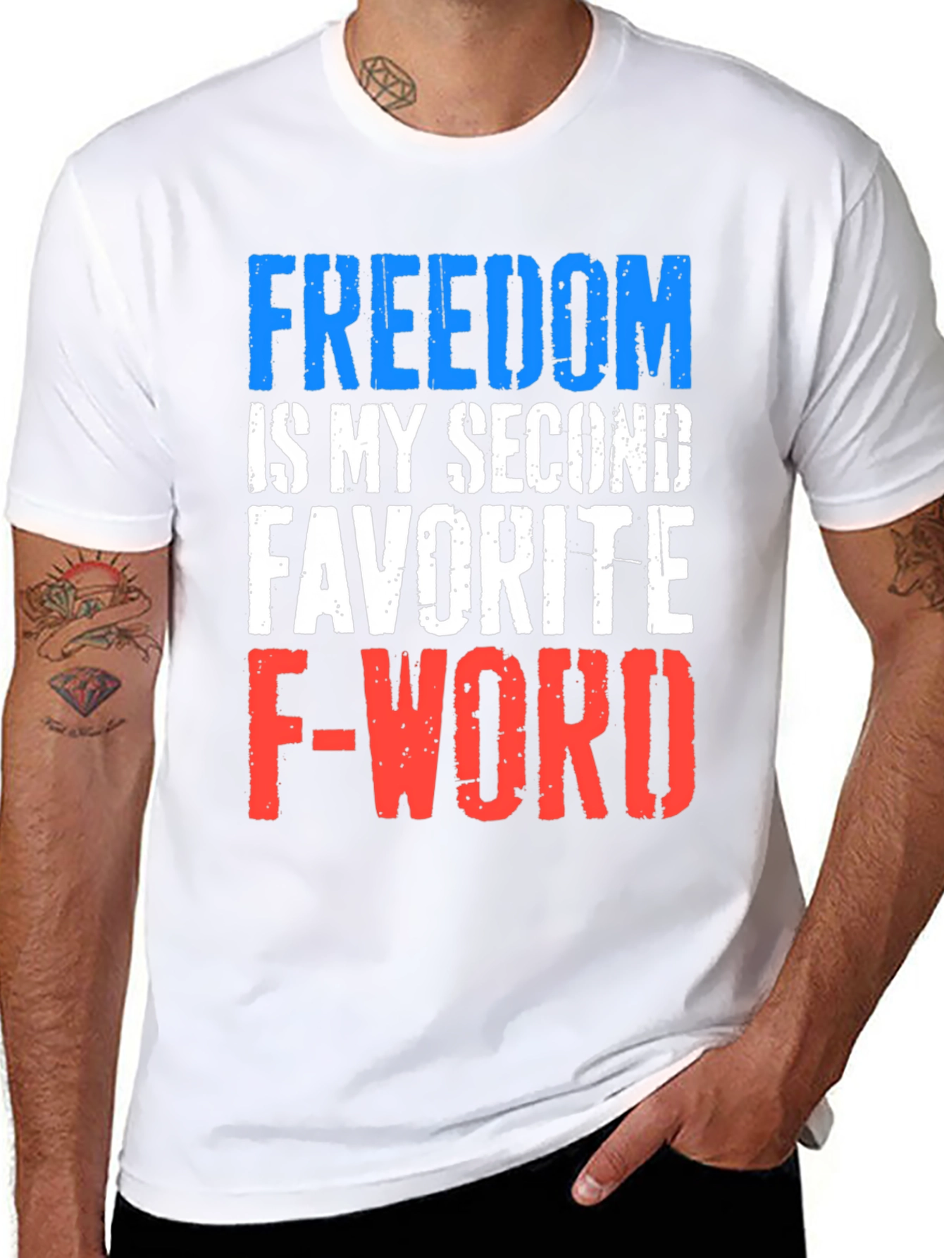 Freedom Funny Graphic Tee