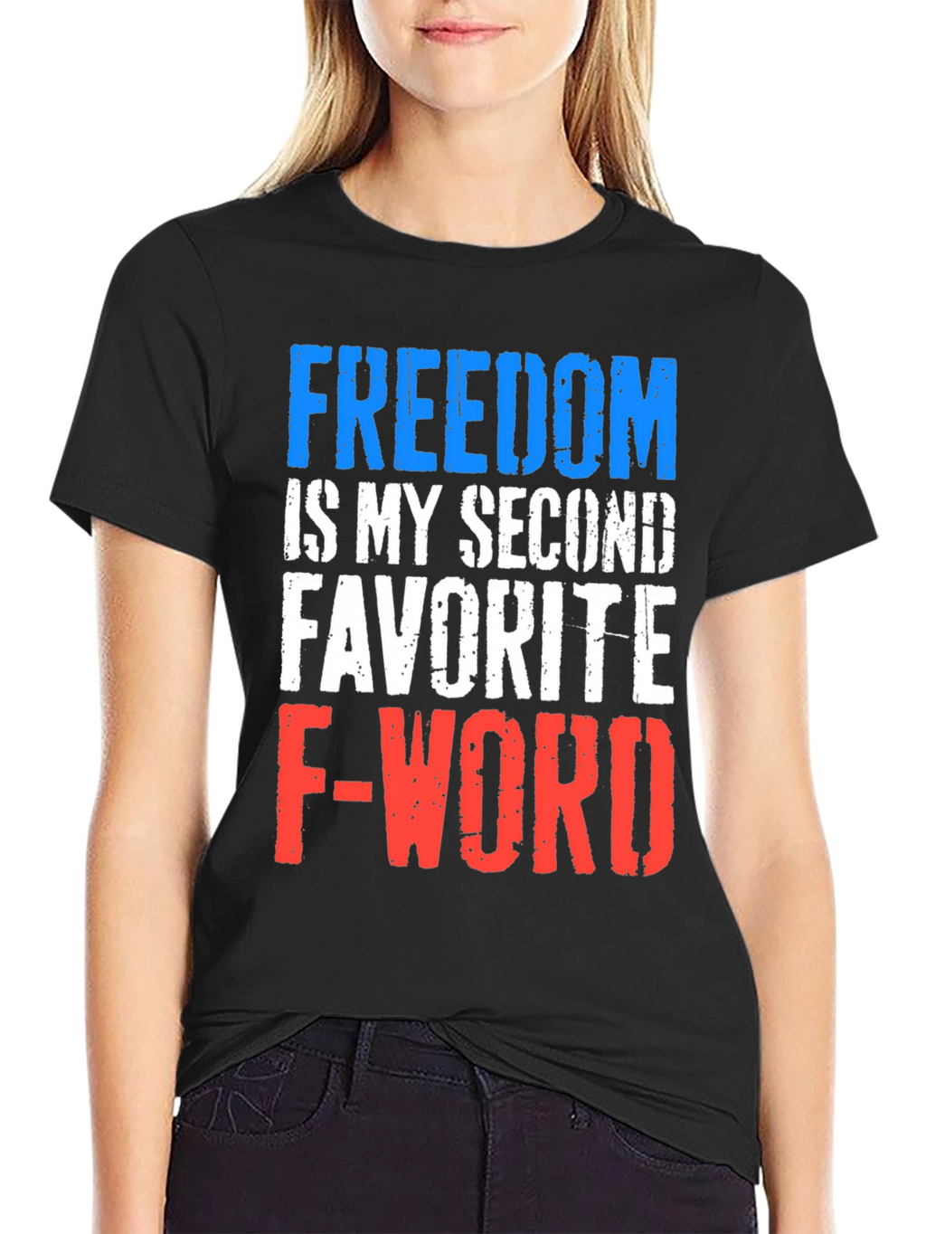 Freedom Funny Graphic Tee