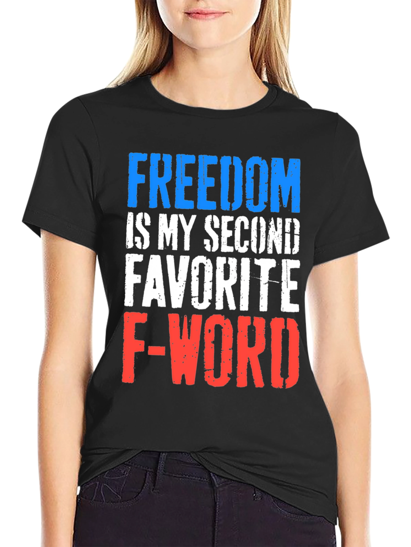 Freedom Funny Graphic Tee