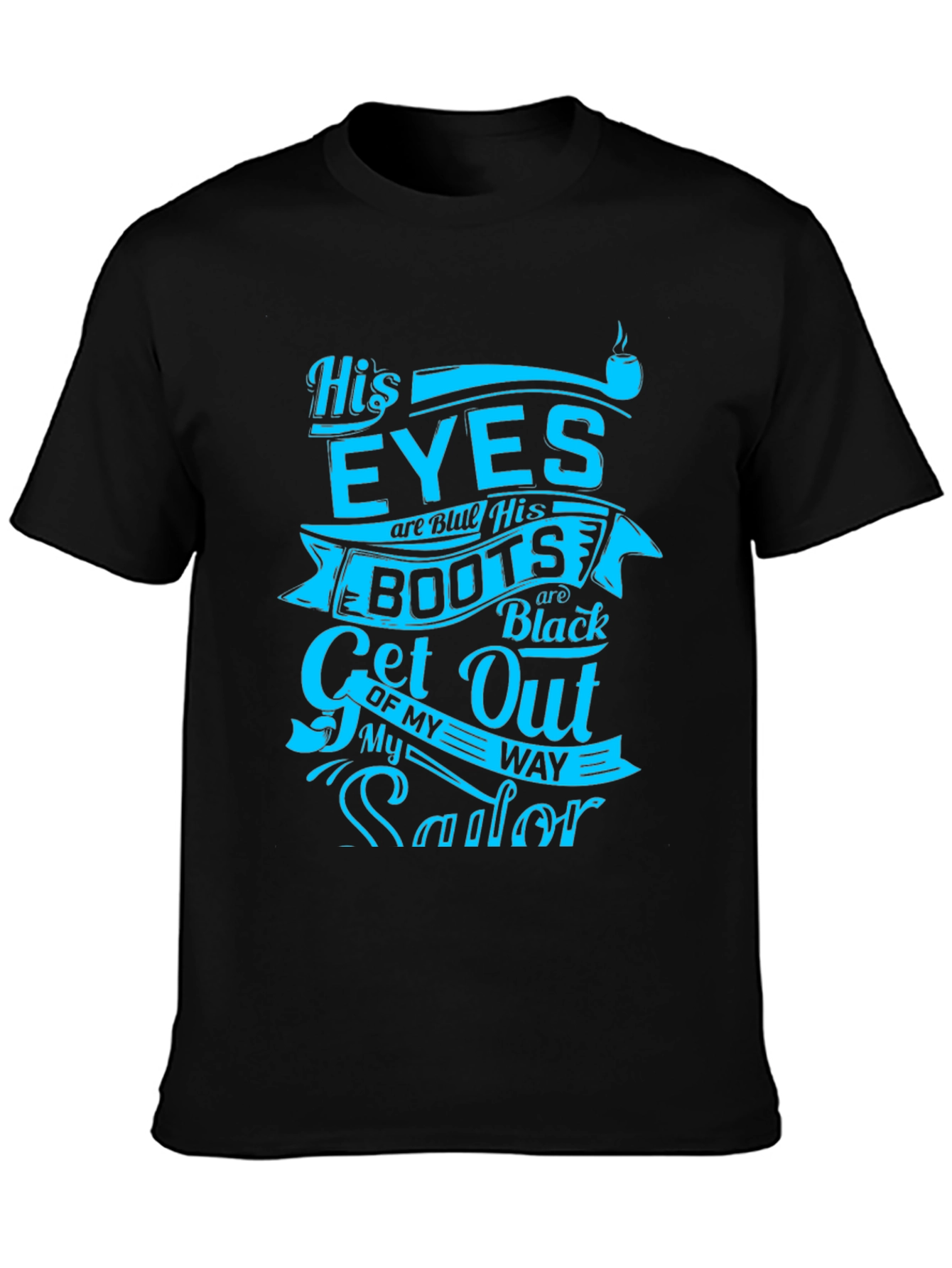 His Eyes T-Shirt - Sailor Graphic Tee