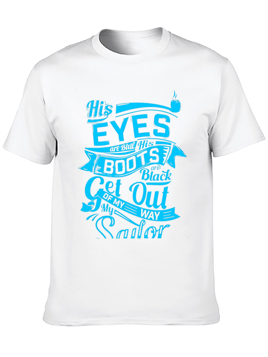 His Eyes T-Shirt - Sailor Graphic Tee