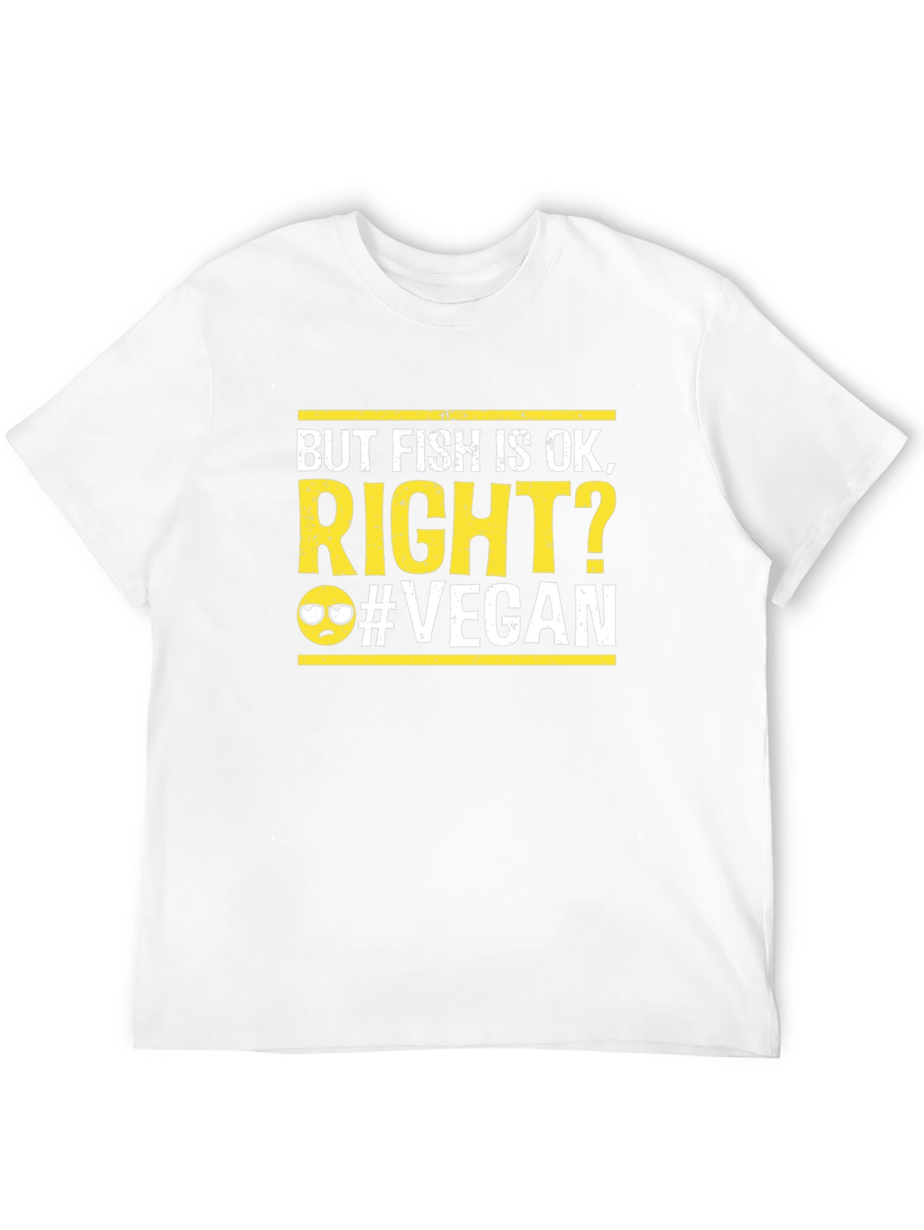 But Fish is OK Right? Funny Vegan T-Shirt