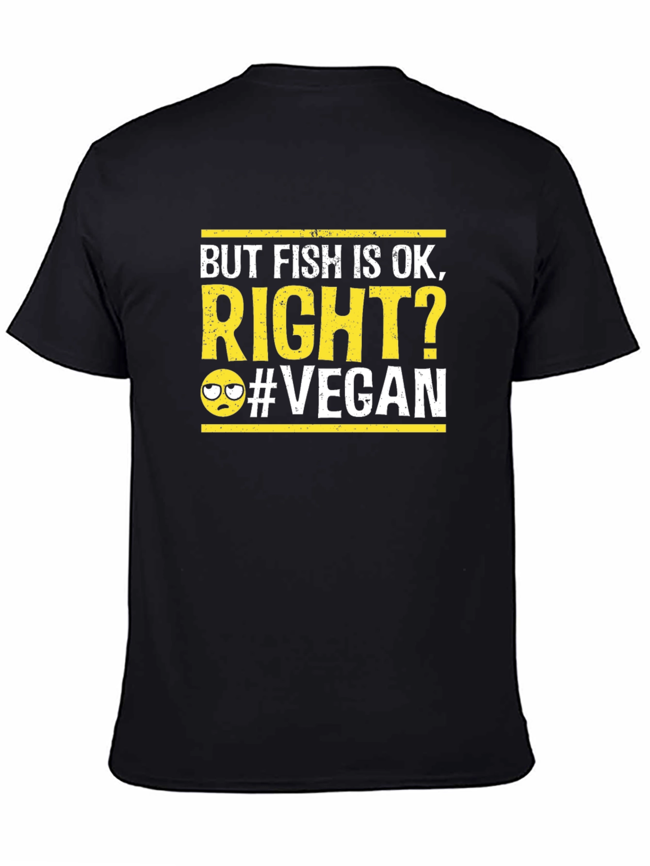 But Fish is OK Right? Funny Vegan T-Shirt
