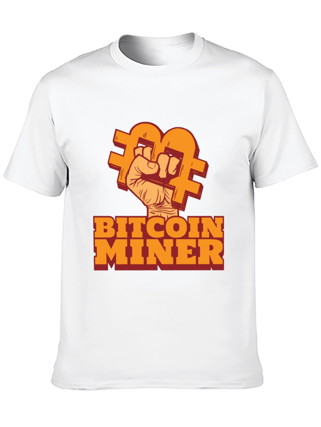 Bitcoin Miner Black T-Shirt - Crypto Enthusiast Tee