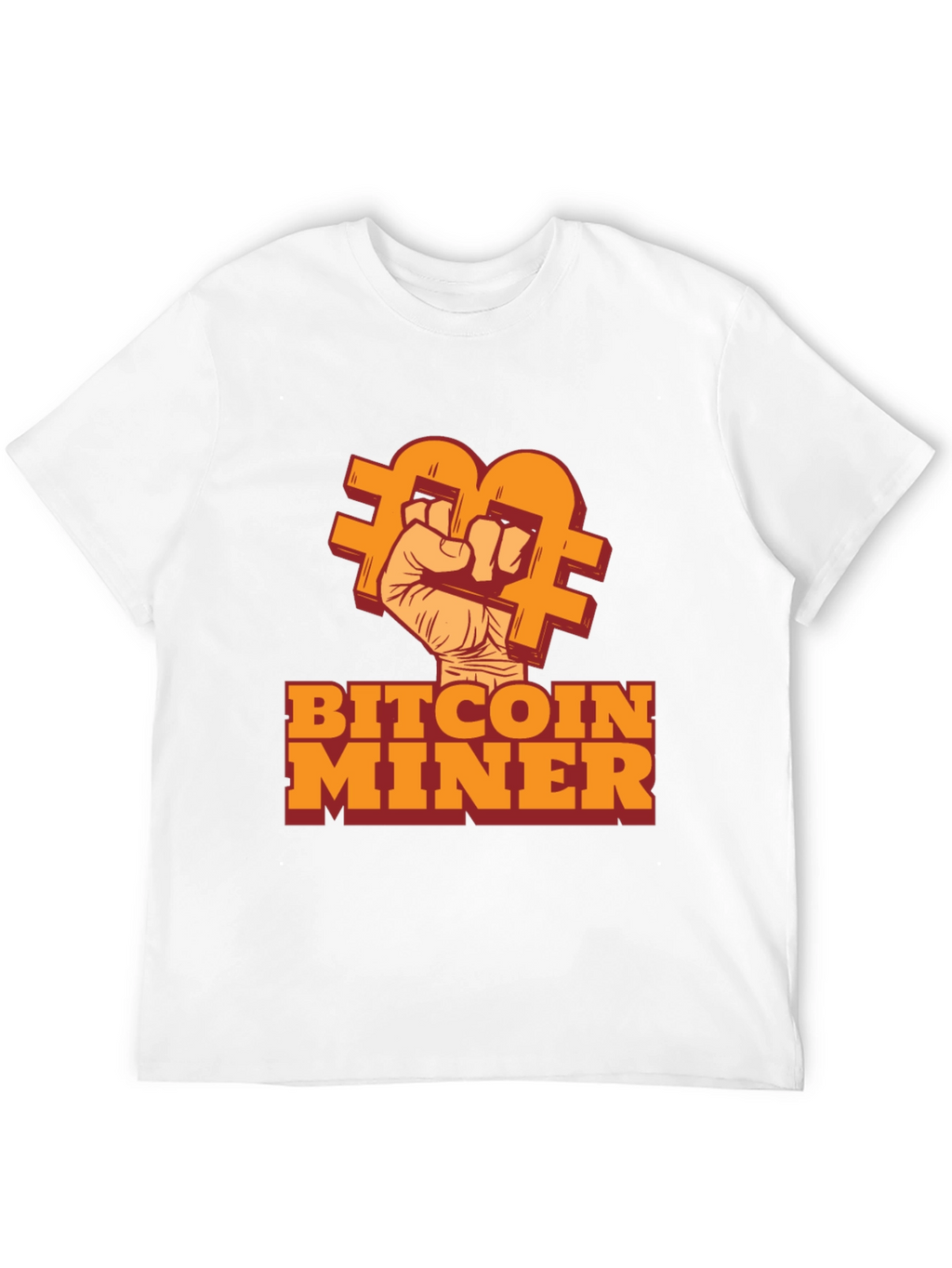 Bitcoin Miner Black T-Shirt - Crypto Enthusiast Tee