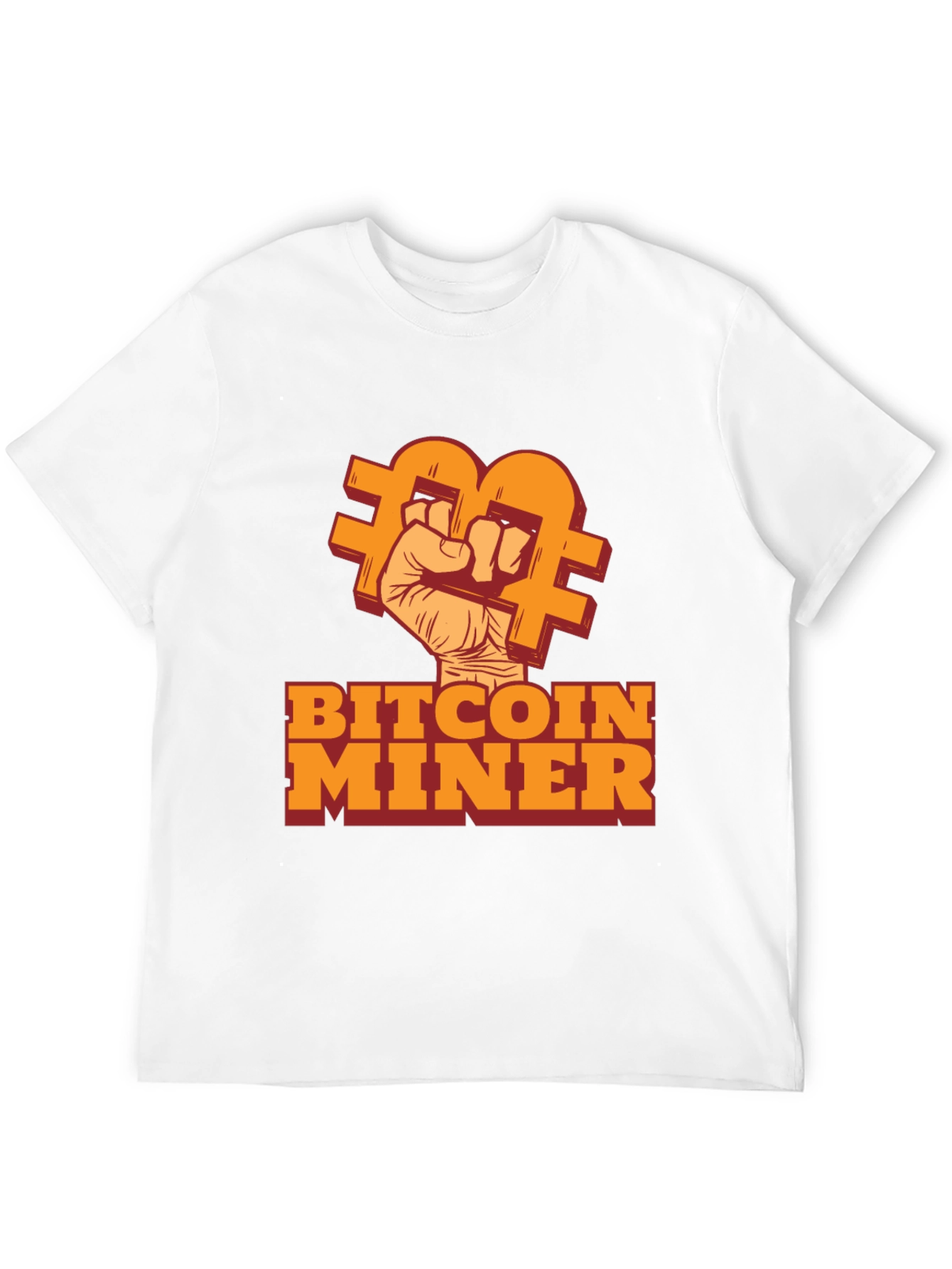 Bitcoin Miner Black T-Shirt - Crypto Enthusiast Tee