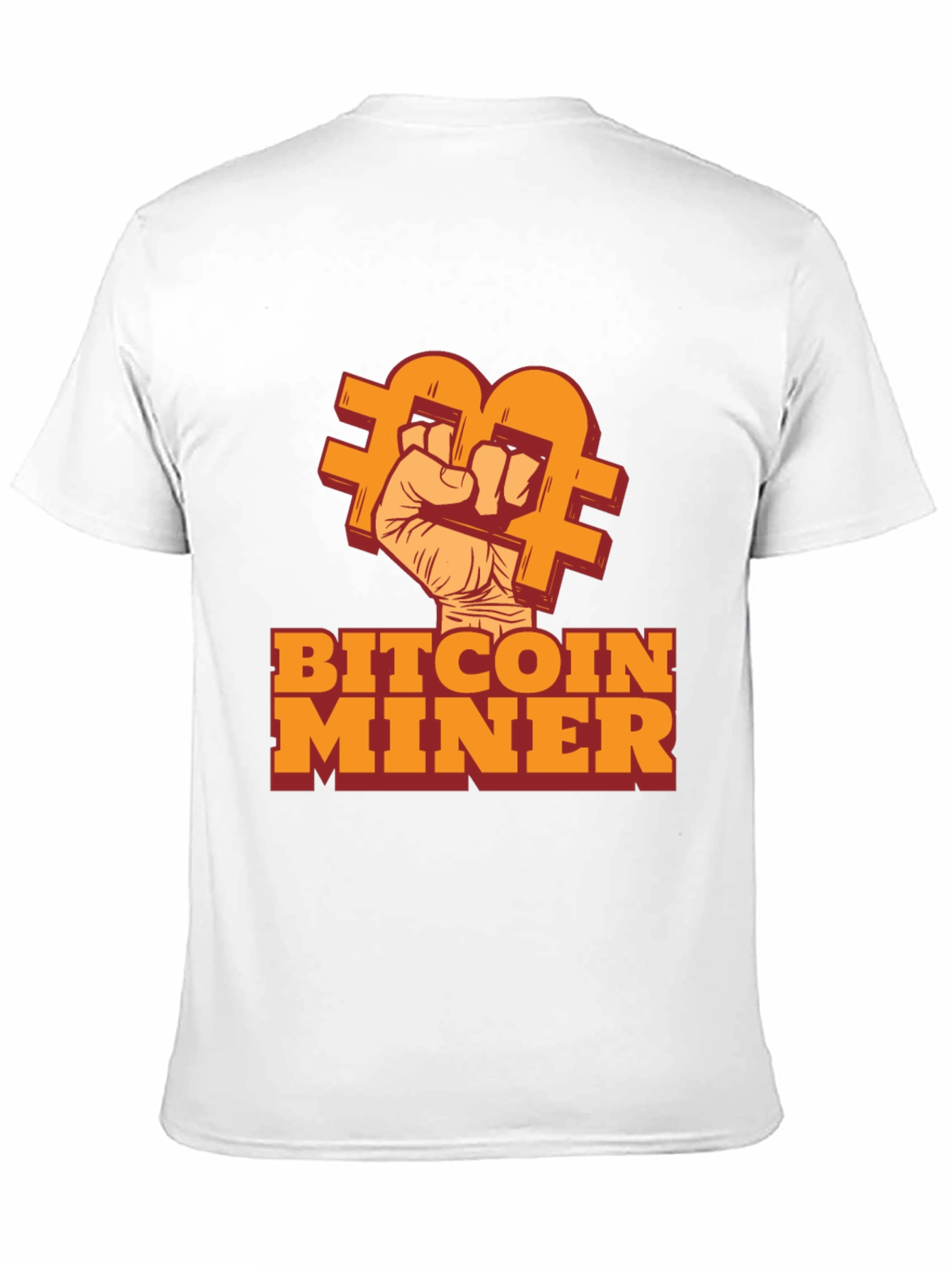 Bitcoin Miner Black T-Shirt - Crypto Enthusiast Tee