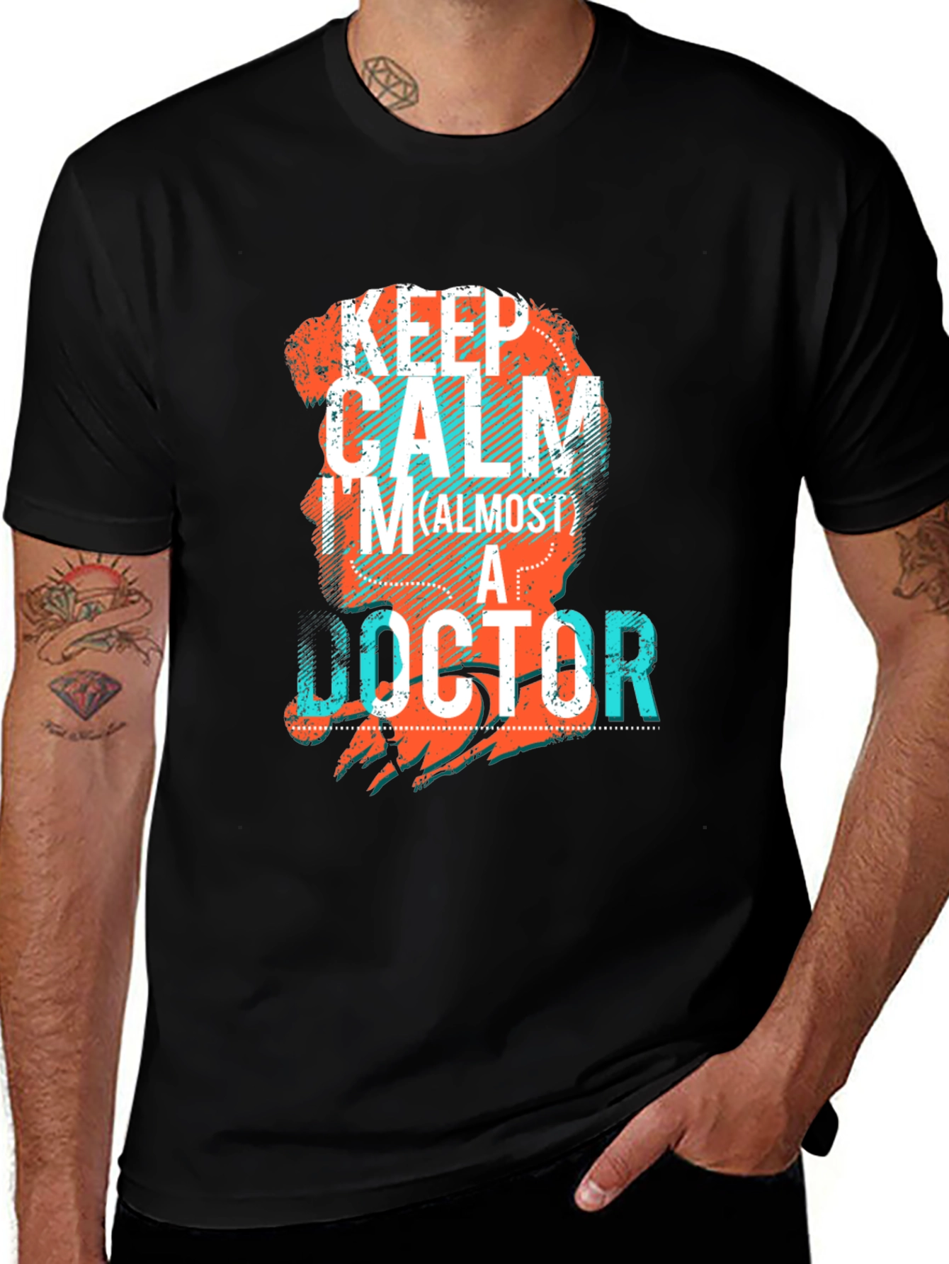 Keep Calm Im (Almost) A Doctor T-Shirt