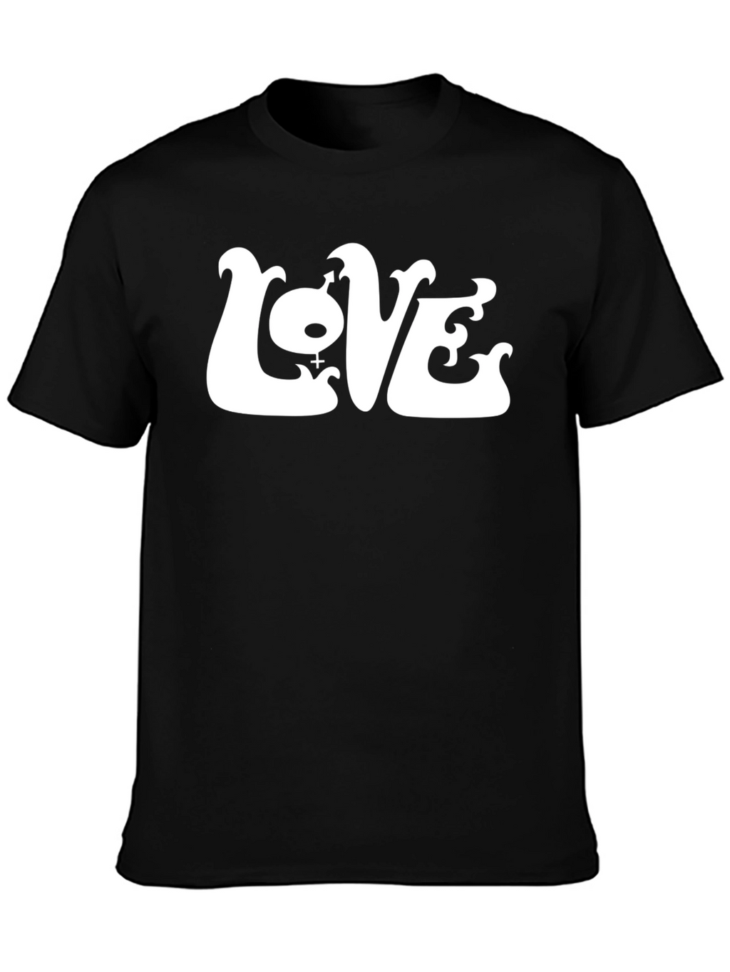 Love Graphic Black T-Shirt