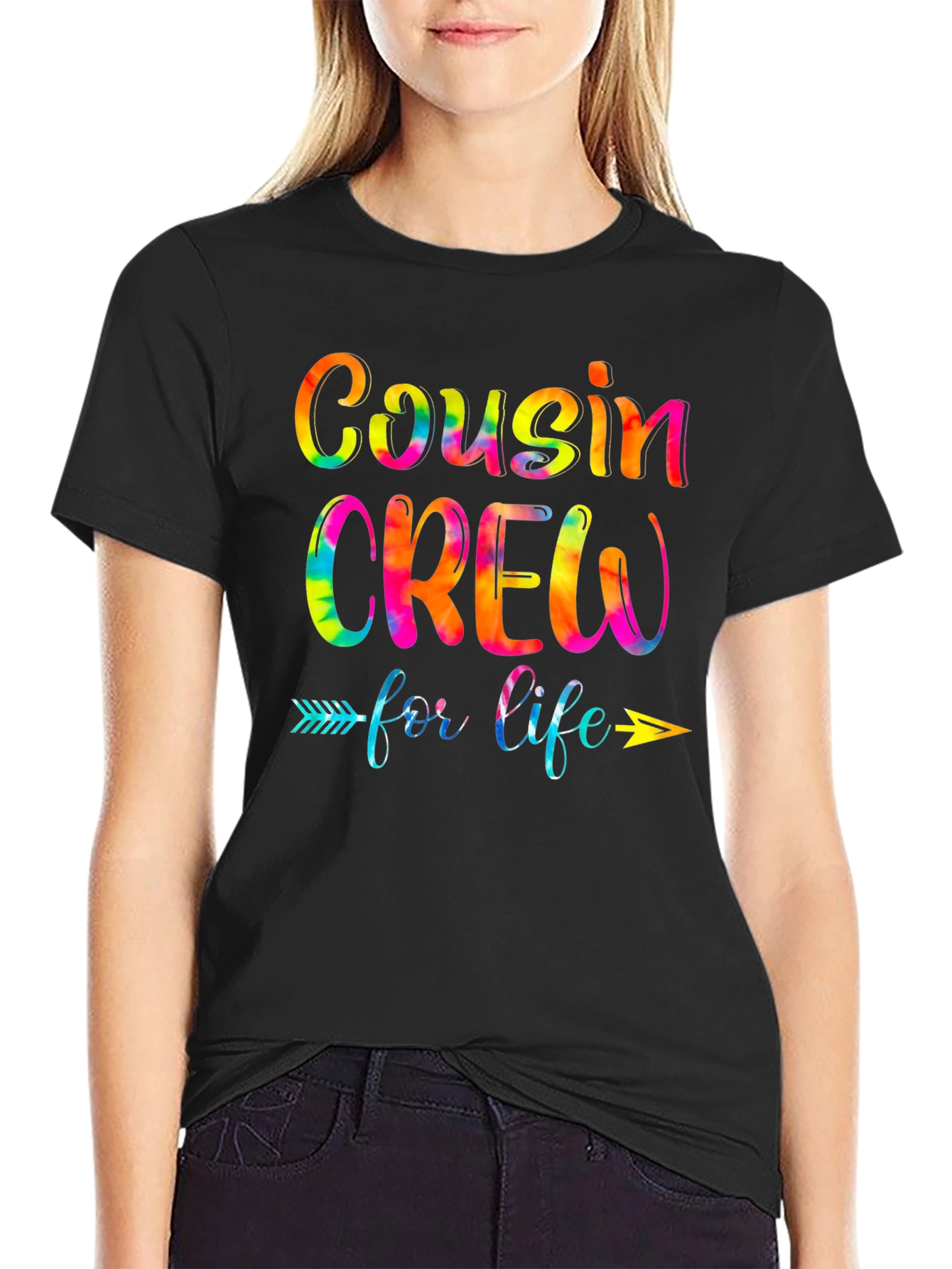 Cousin Crew Tie-Dye T-Shirt - Family Matching Tee