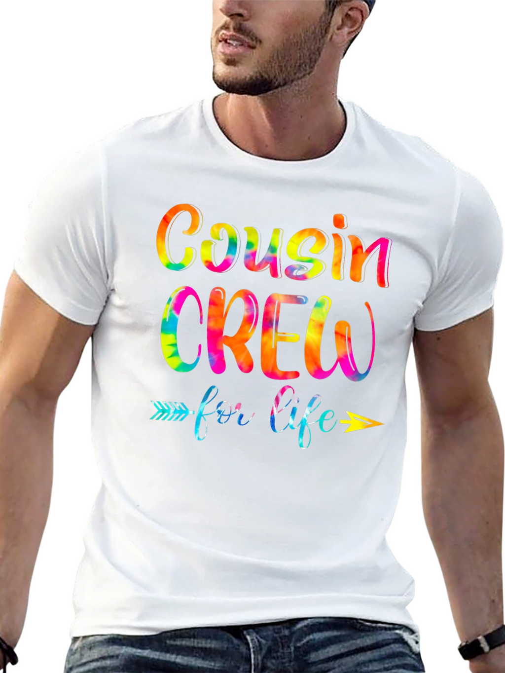 Cousin Crew Tie-Dye T-Shirt - Family Matching Tee