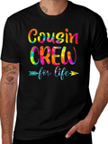 Cousin Crew Tie-Dye T-Shirt - Family Matching Tee