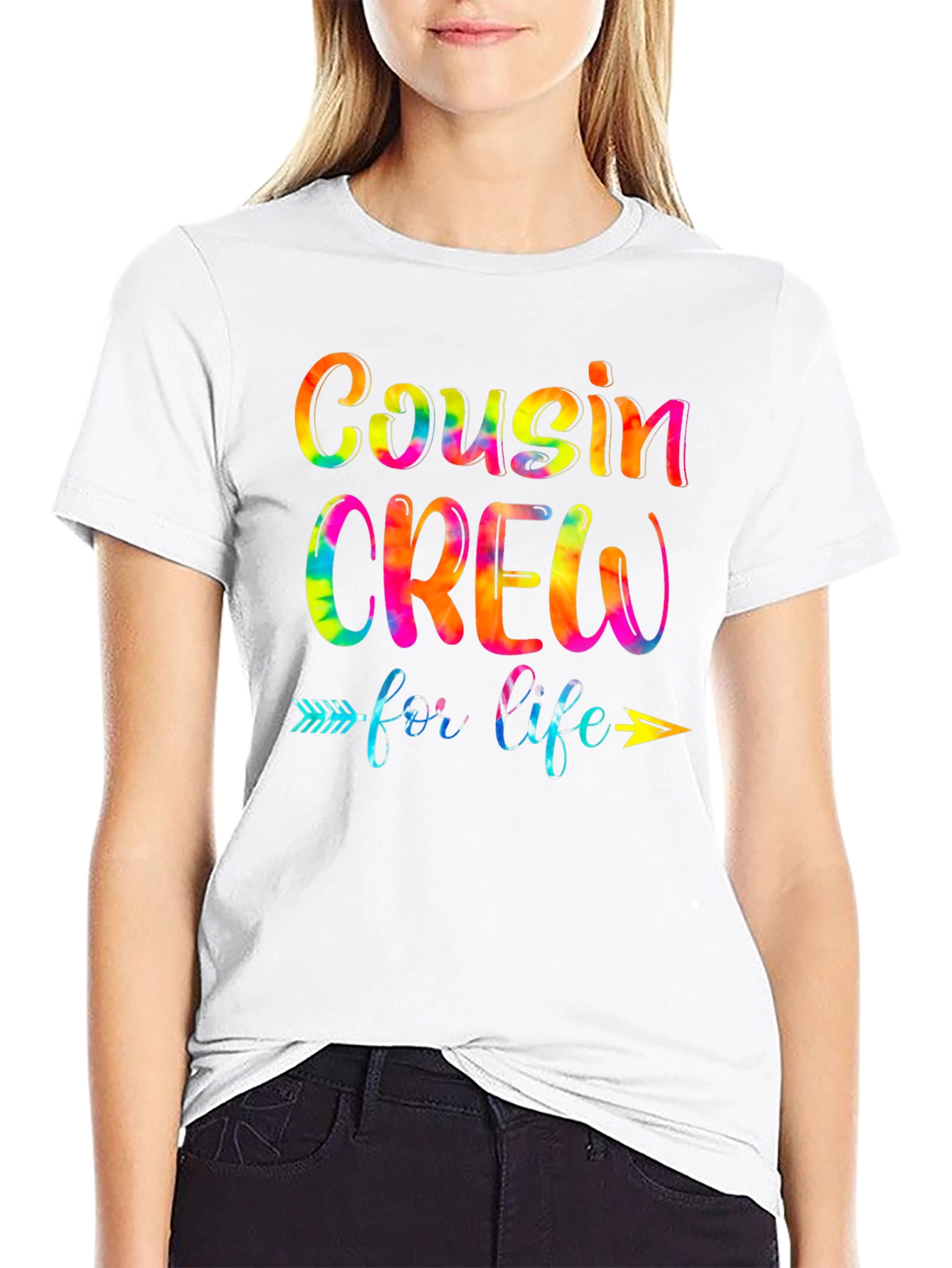 Cousin Crew Tie-Dye T-Shirt - Family Matching Tee