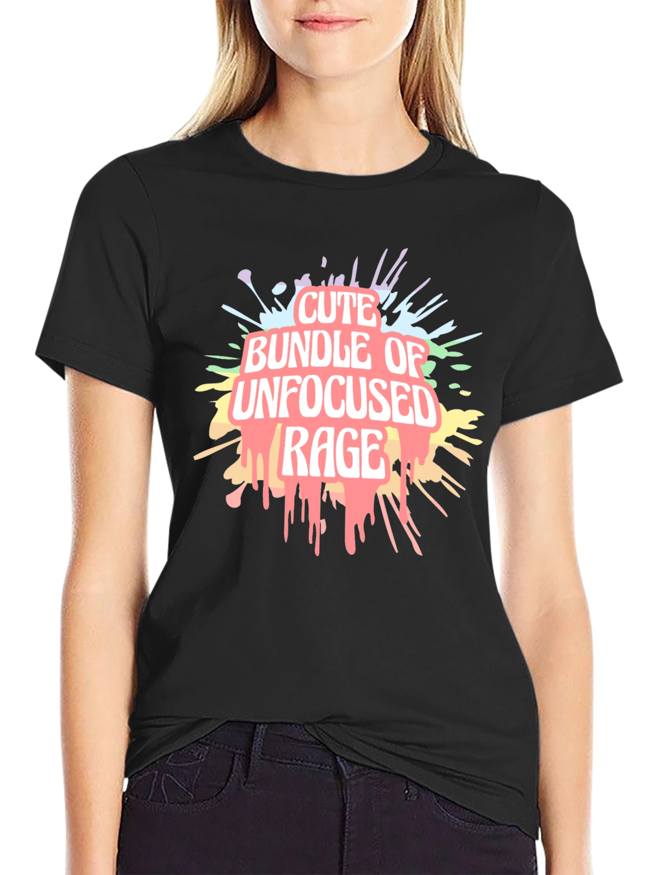 Cute Bundle of Unfocused Rage Graphic Tee