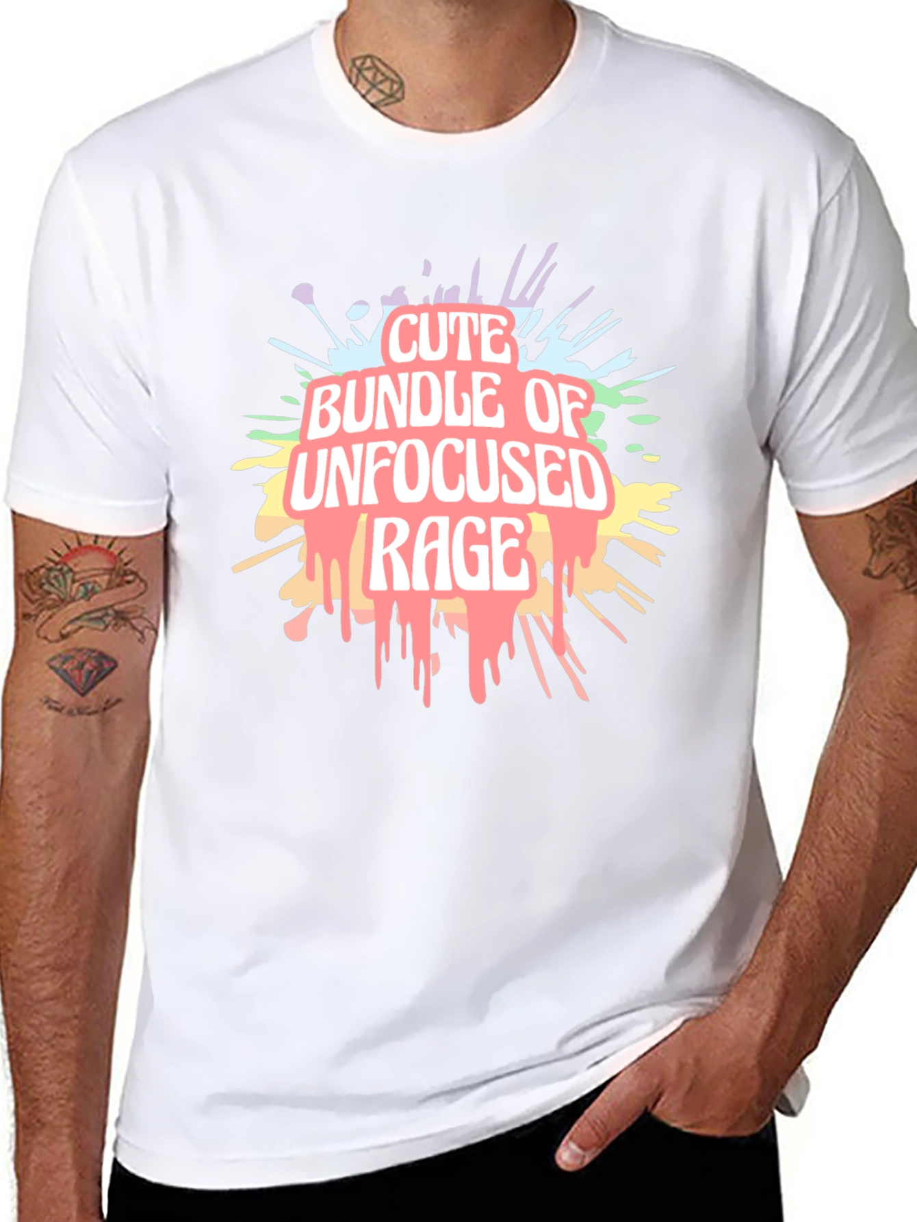 Cute Bundle of Unfocused Rage Graphic Tee