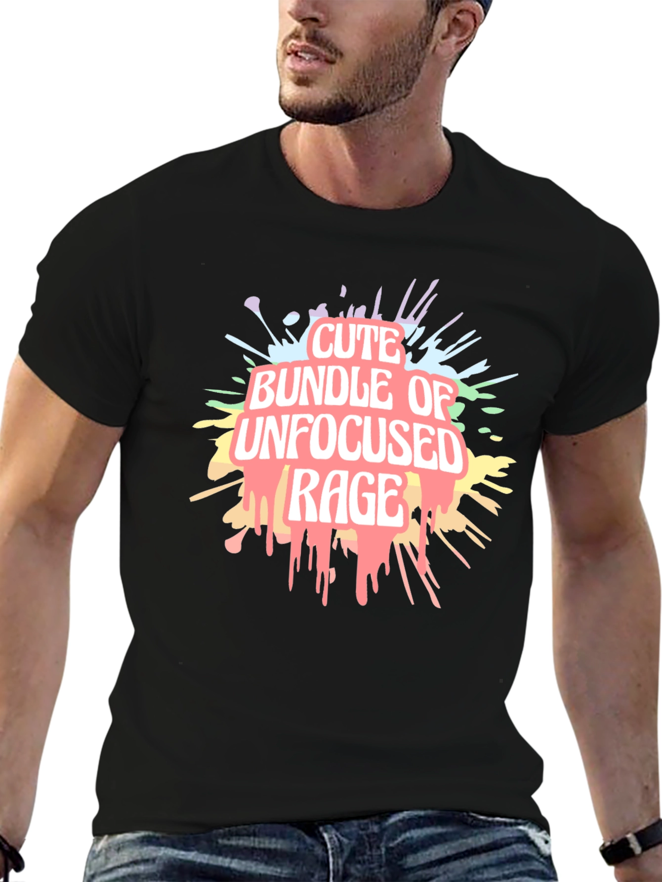 Cute Bundle of Unfocused Rage Graphic Tee