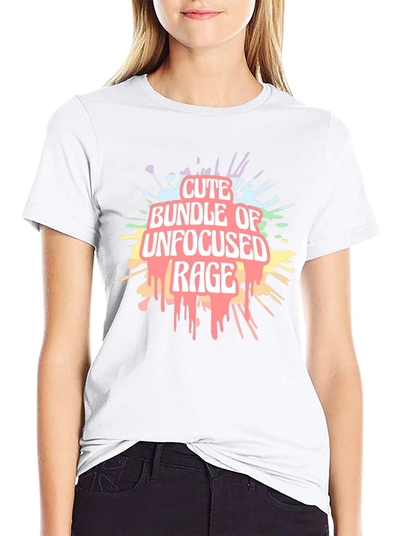 Cute Bundle of Unfocused Rage Graphic Tee