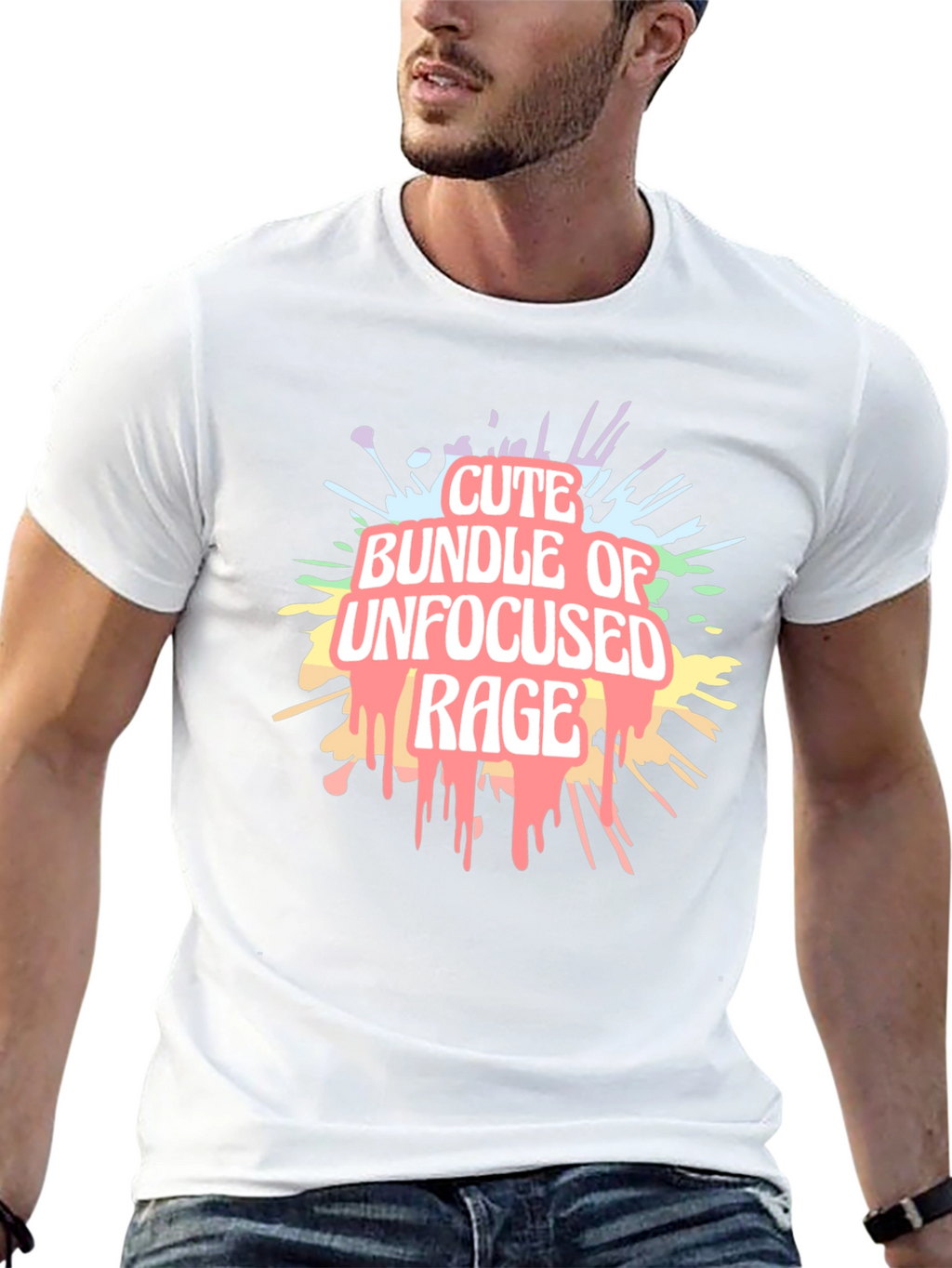 Cute Bundle of Unfocused Rage Graphic Tee