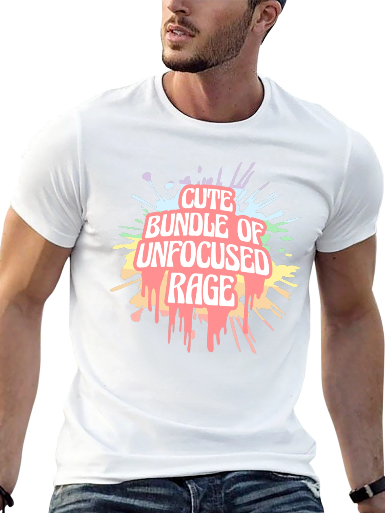 Cute Bundle of Unfocused Rage Graphic Tee