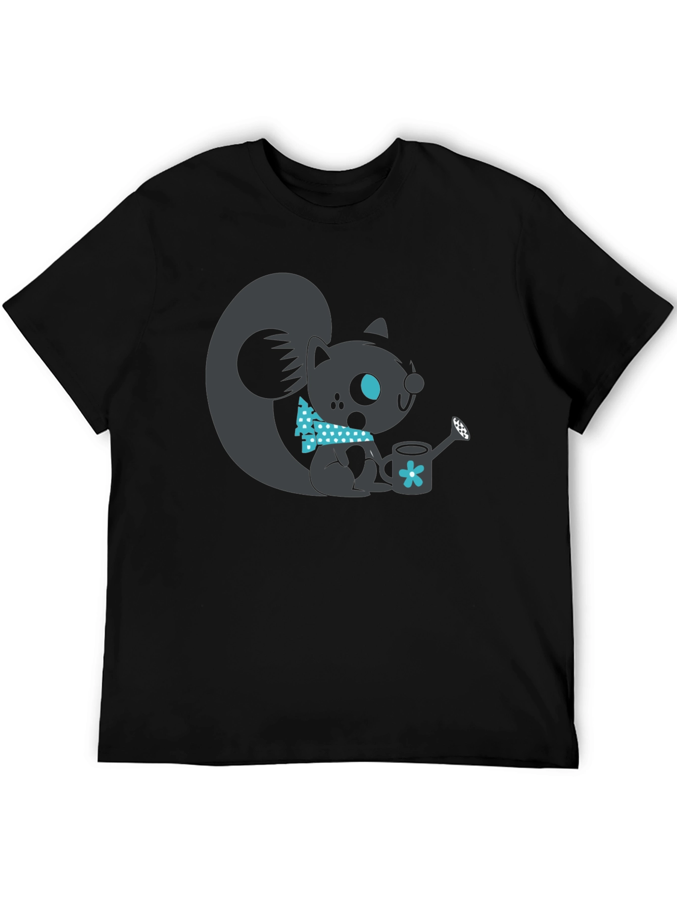 Squirrel Graphic Tee - Cute Animal Design