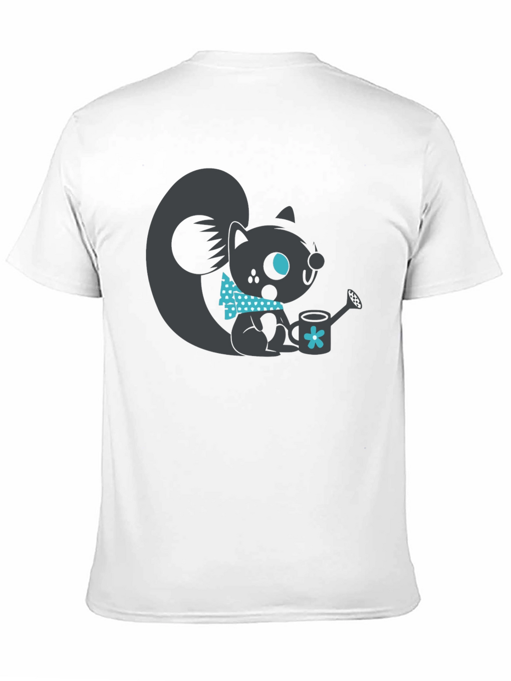 Squirrel Graphic Tee - Cute Animal Design