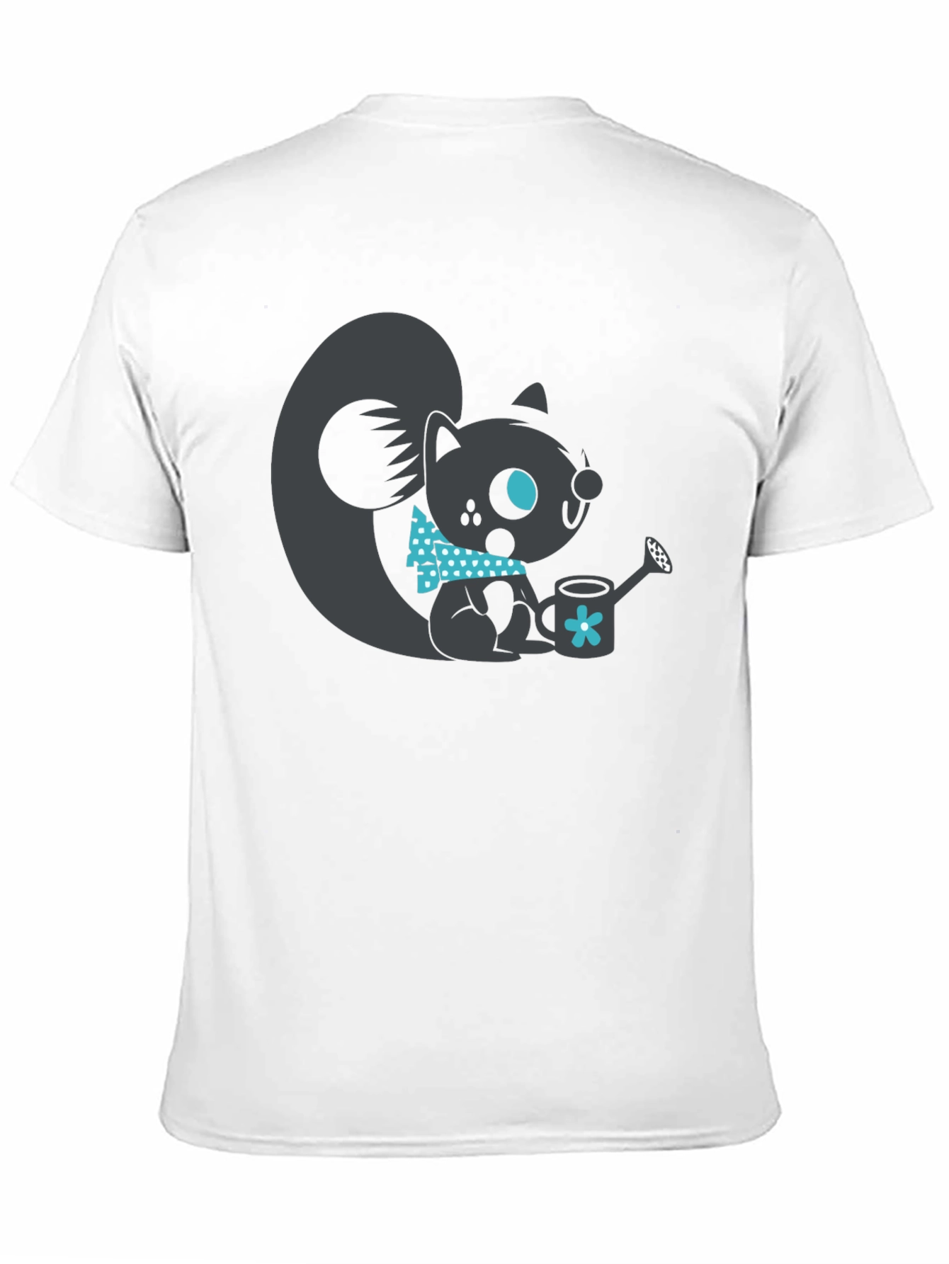 Squirrel Graphic Tee - Cute Animal Design