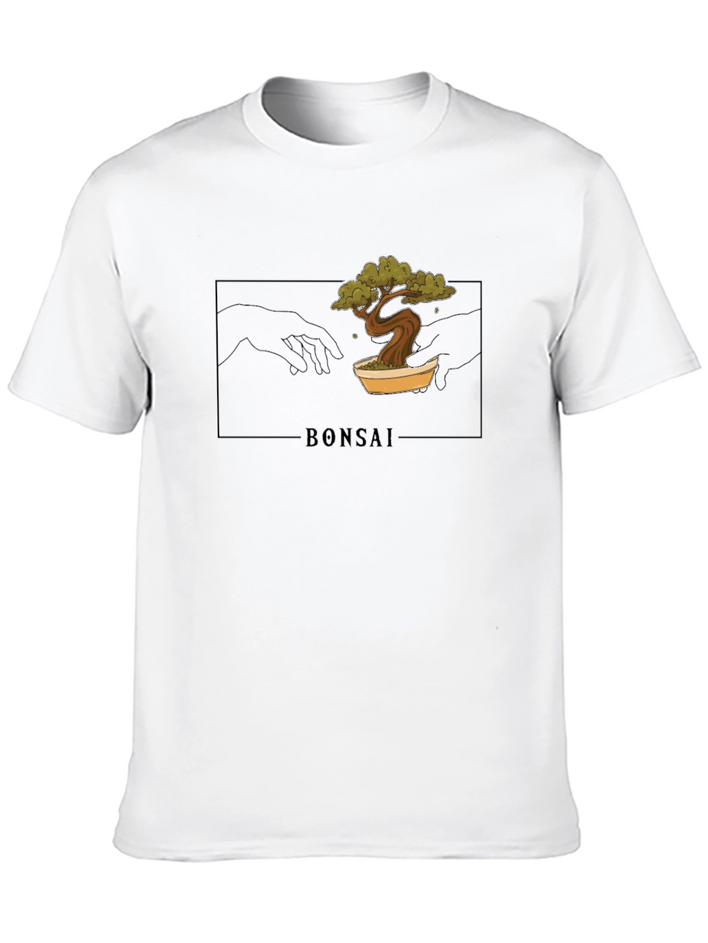 Bonsai Creation Graphic Tee - Black Unisex T-Shirt