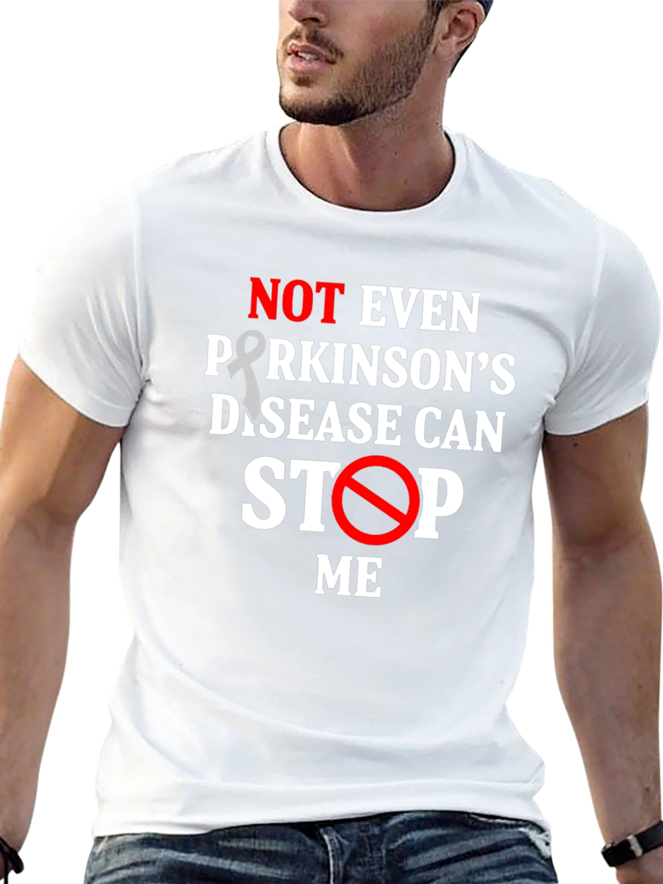 Parkinsons Awareness T-Shirt: Not Even Parkinsons Can Stop Me