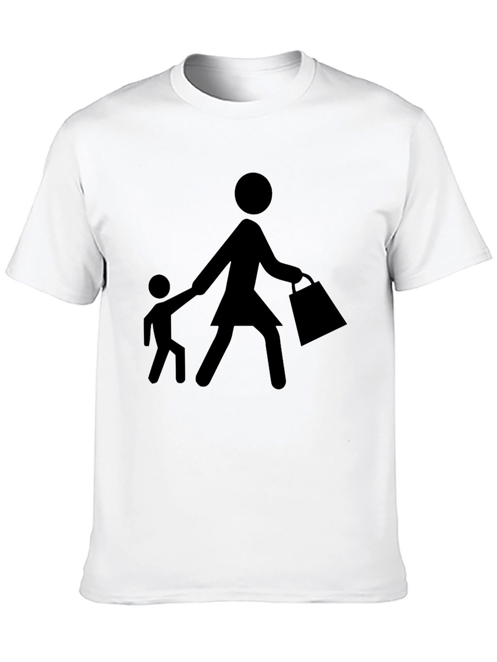 Mom and Child Graphic T-Shirt - Casual Wear