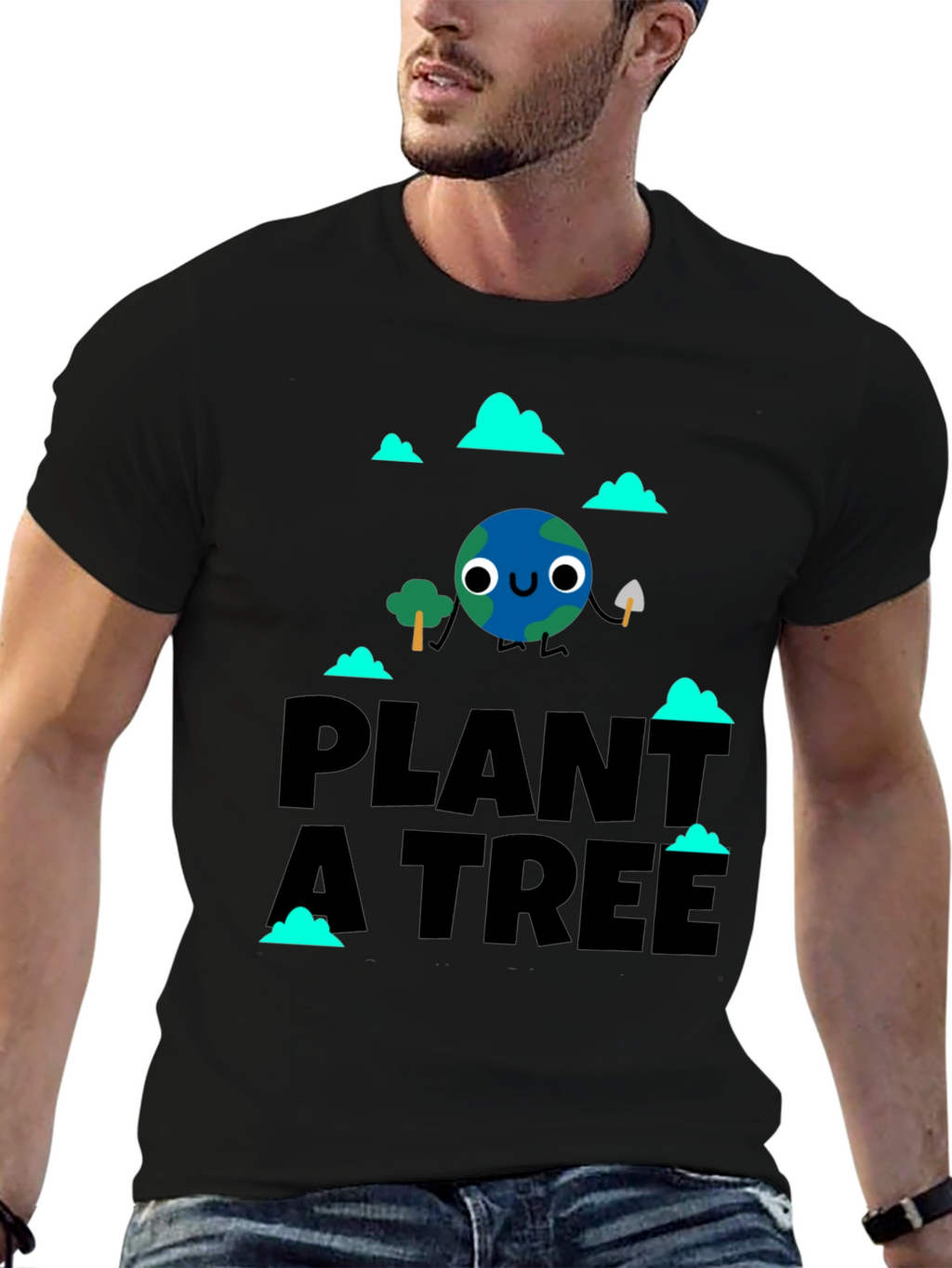 Plant a Tree Graphic Tee - Eco Friendly Design
