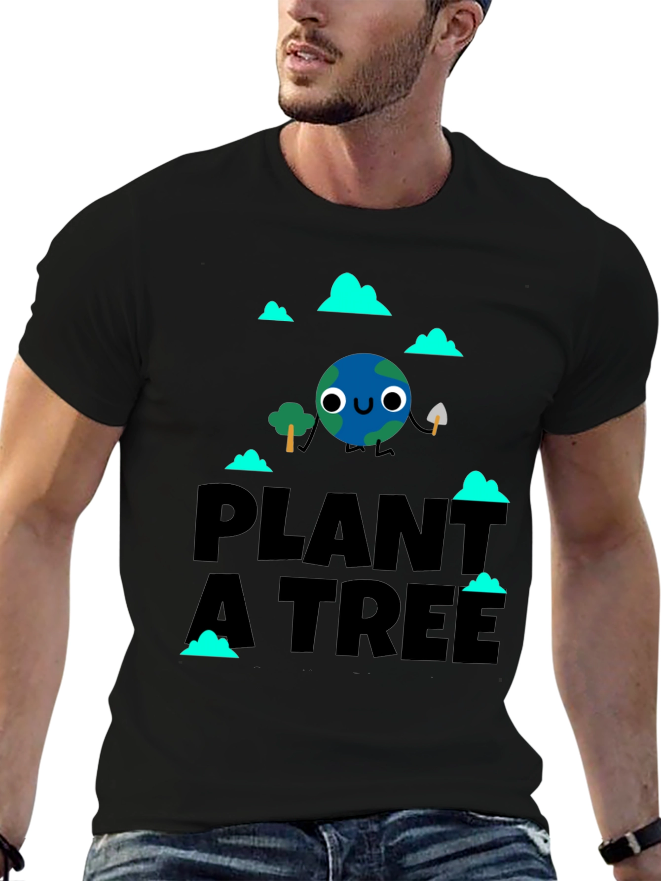 Plant a Tree Graphic Tee - Eco Friendly Design