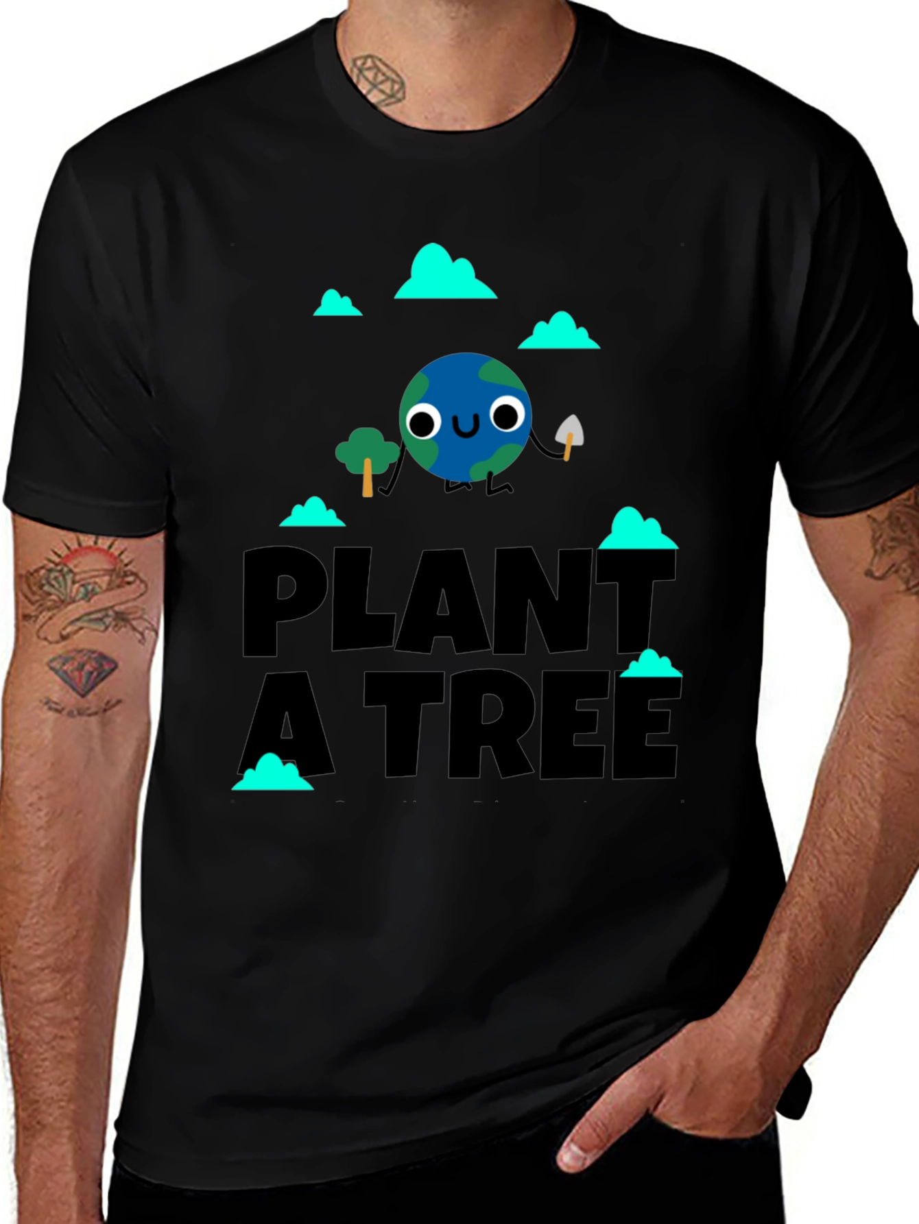 Plant a Tree Graphic Tee - Eco Friendly Design