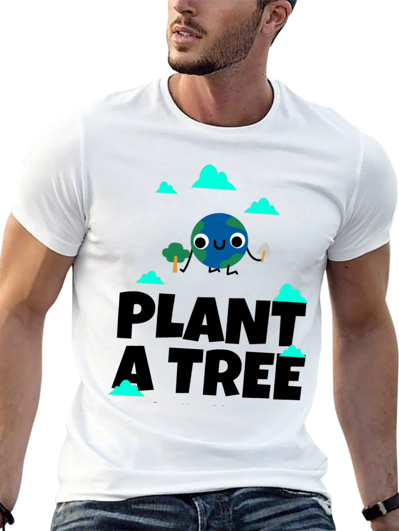 Plant a Tree Graphic Tee - Eco Friendly Design