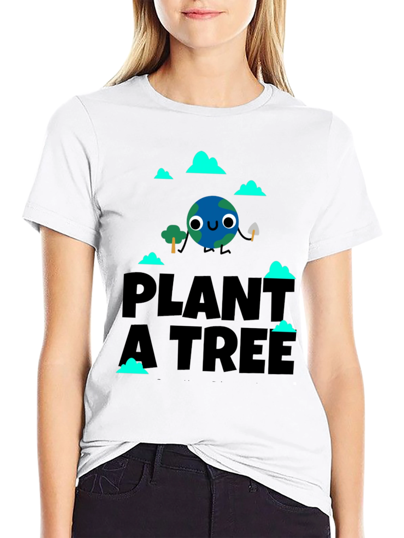 Plant a Tree Graphic Tee - Eco Friendly Design