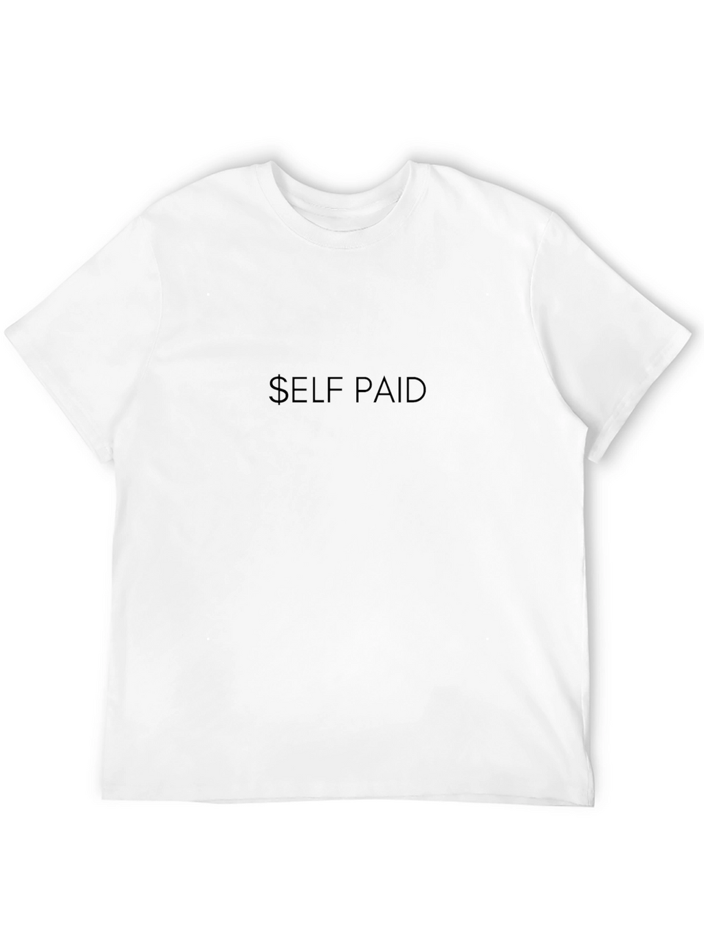 Self Paid Black Tee - Stylish & Comfortable